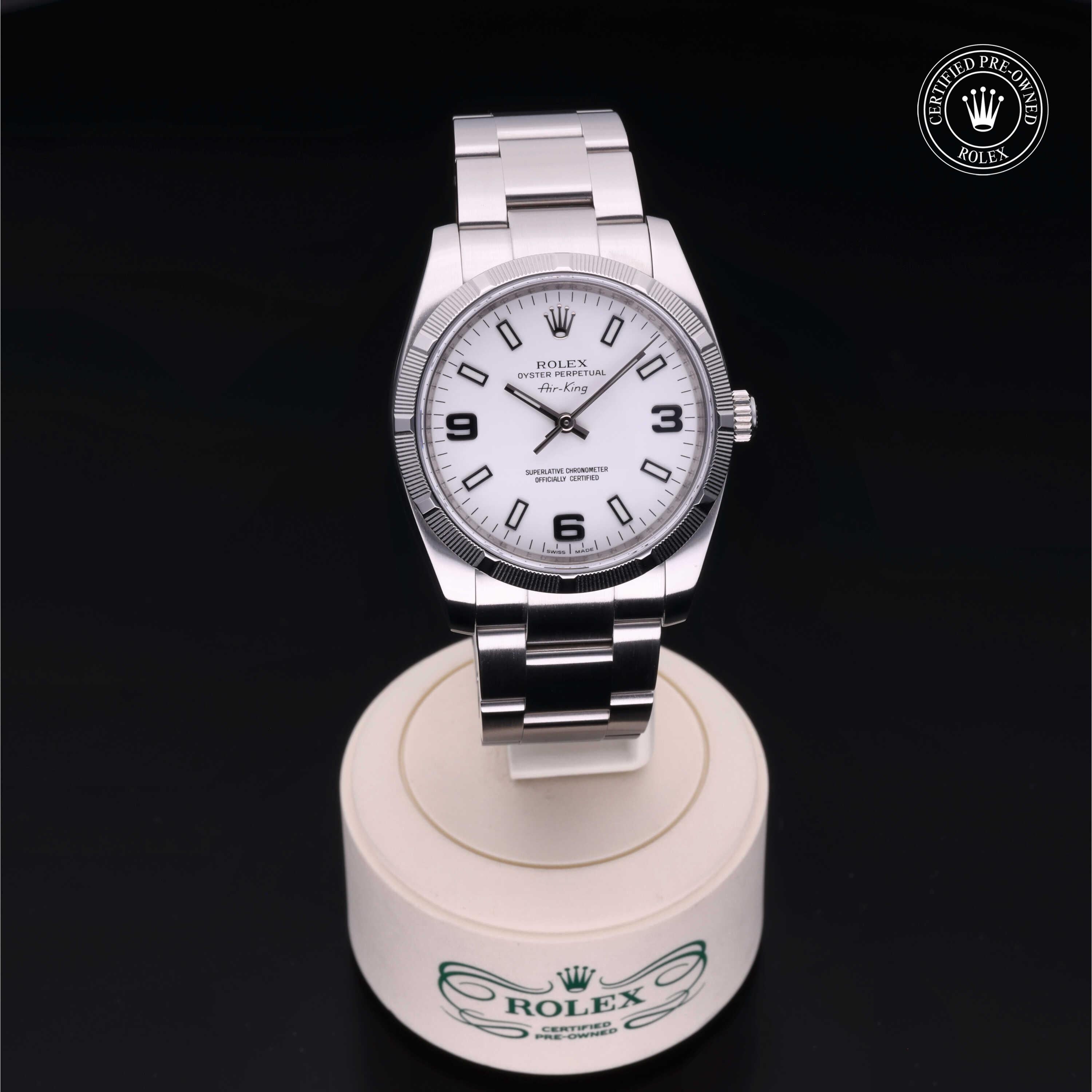 Rolex Air-King 34 - 360° view