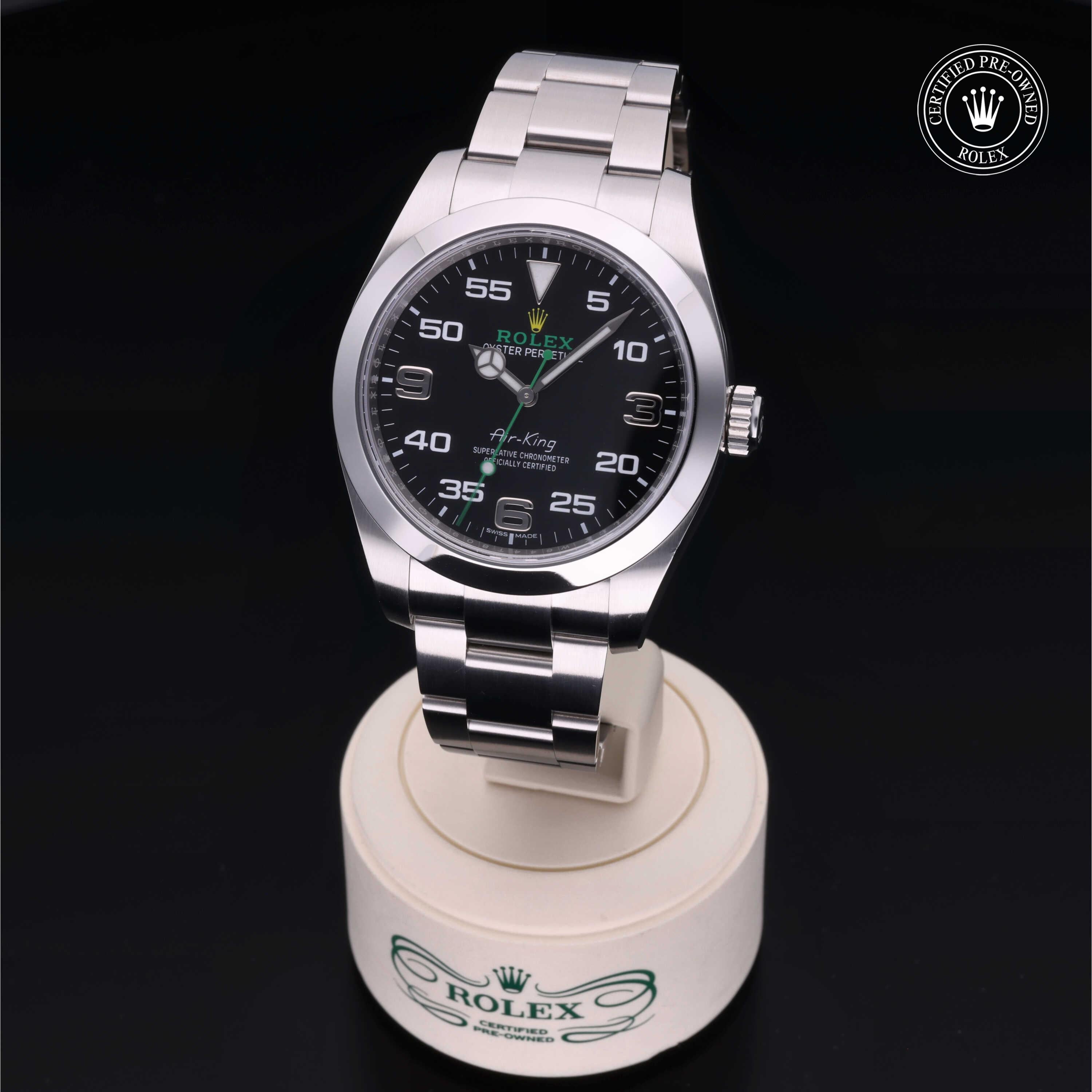 Rolex Air-King 40 - 360° view