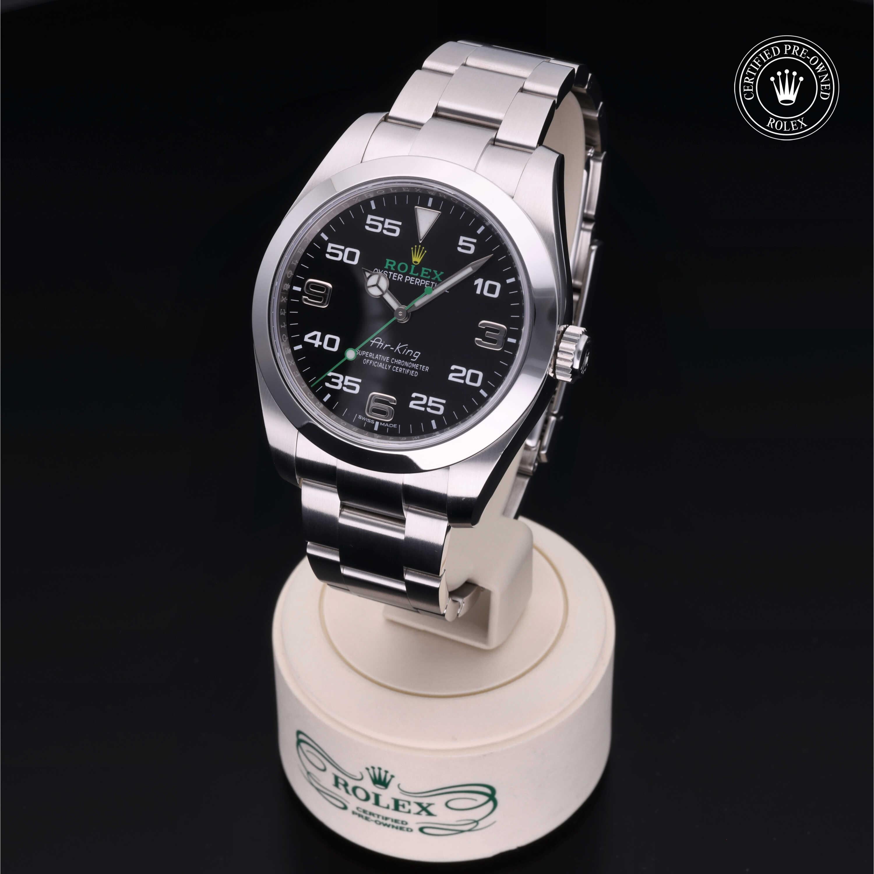 Rolex Air-King 40 - 360° view