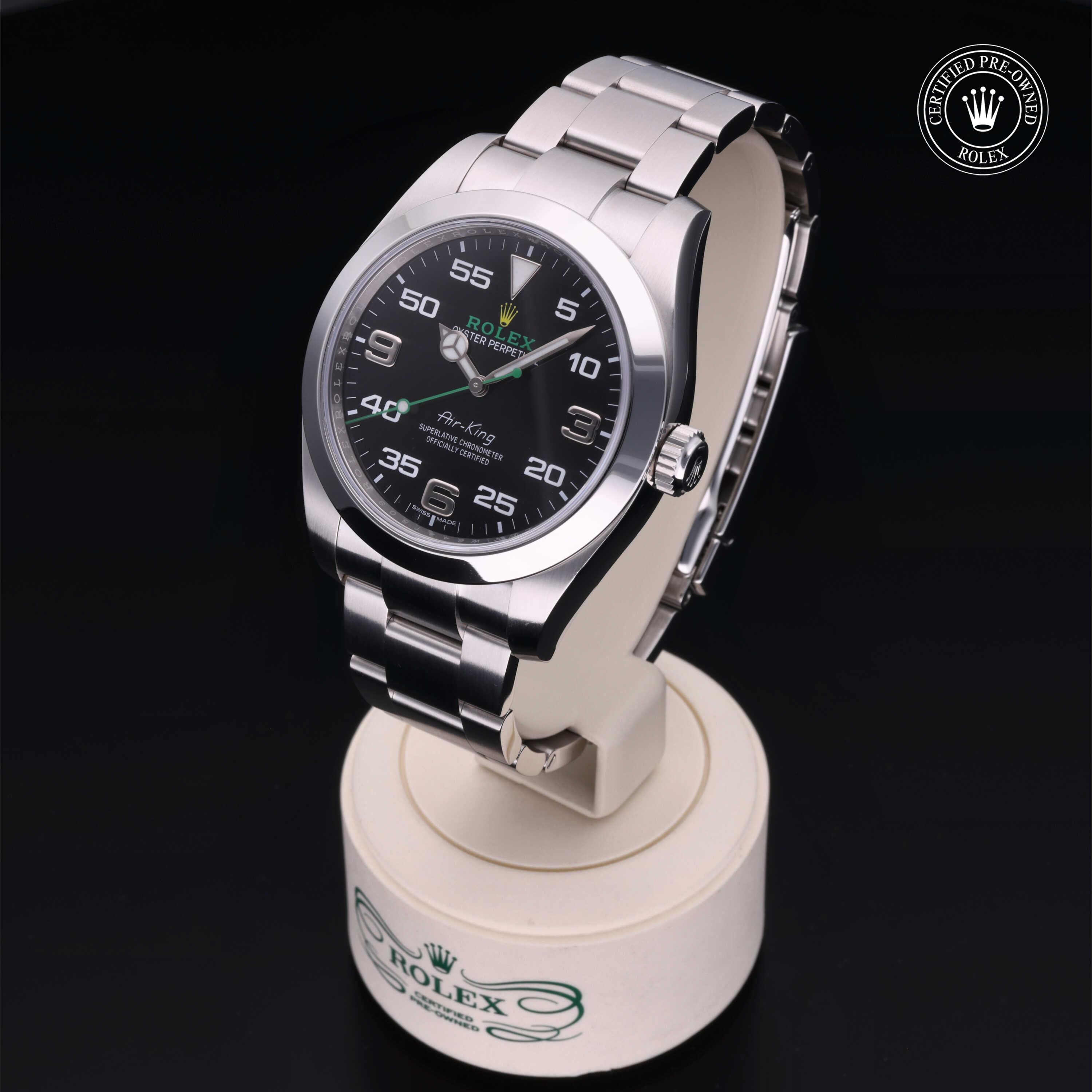 Rolex Air-King 40 - 360° view