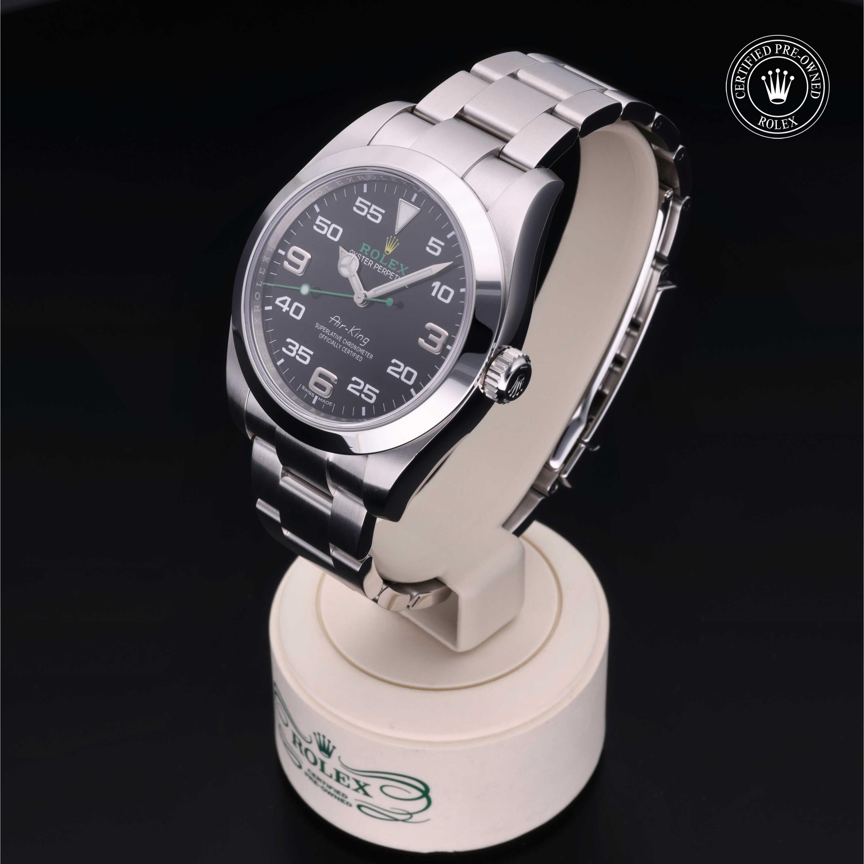 Rolex Air-King 40 - 360° view