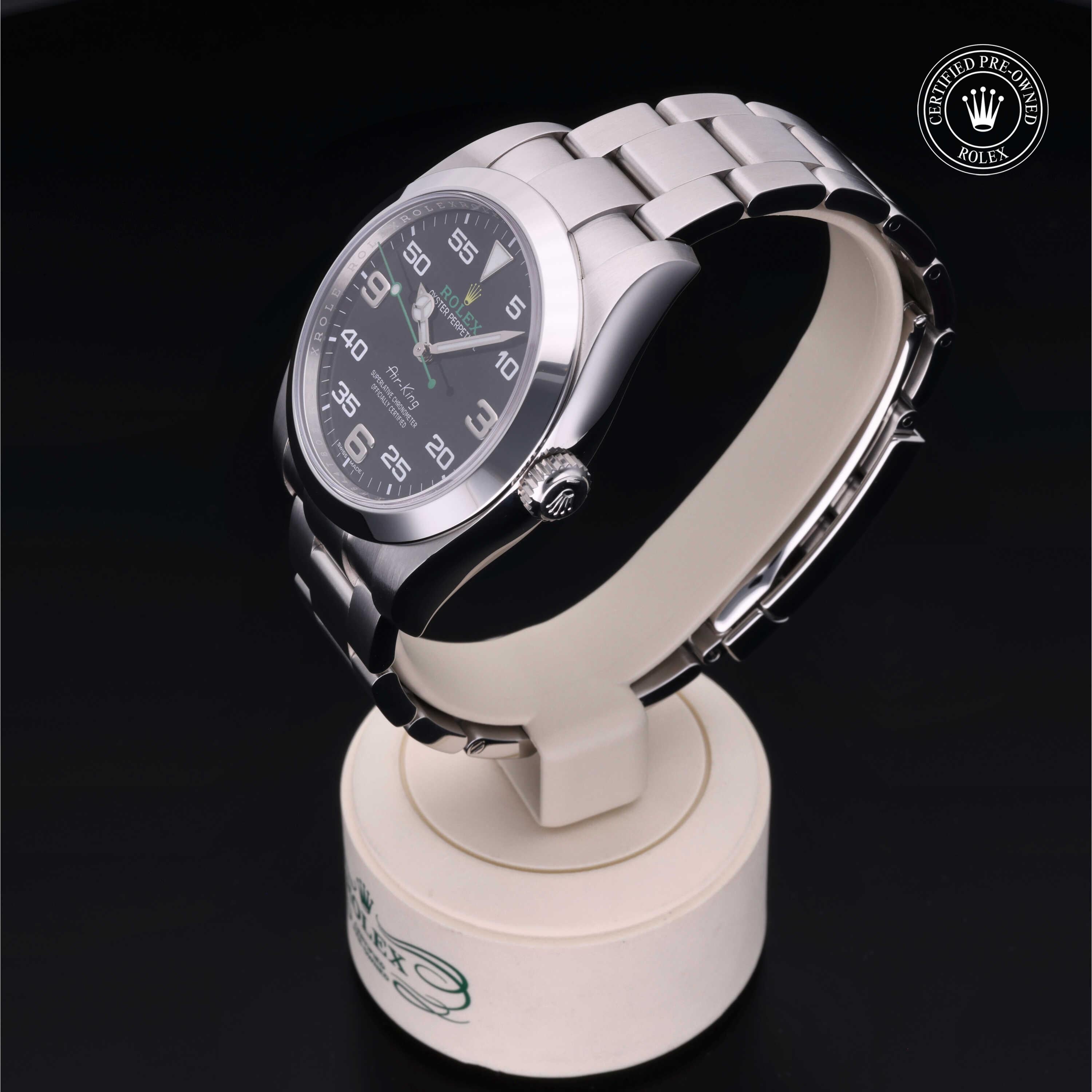 Rolex Air-King 40 - 360° view