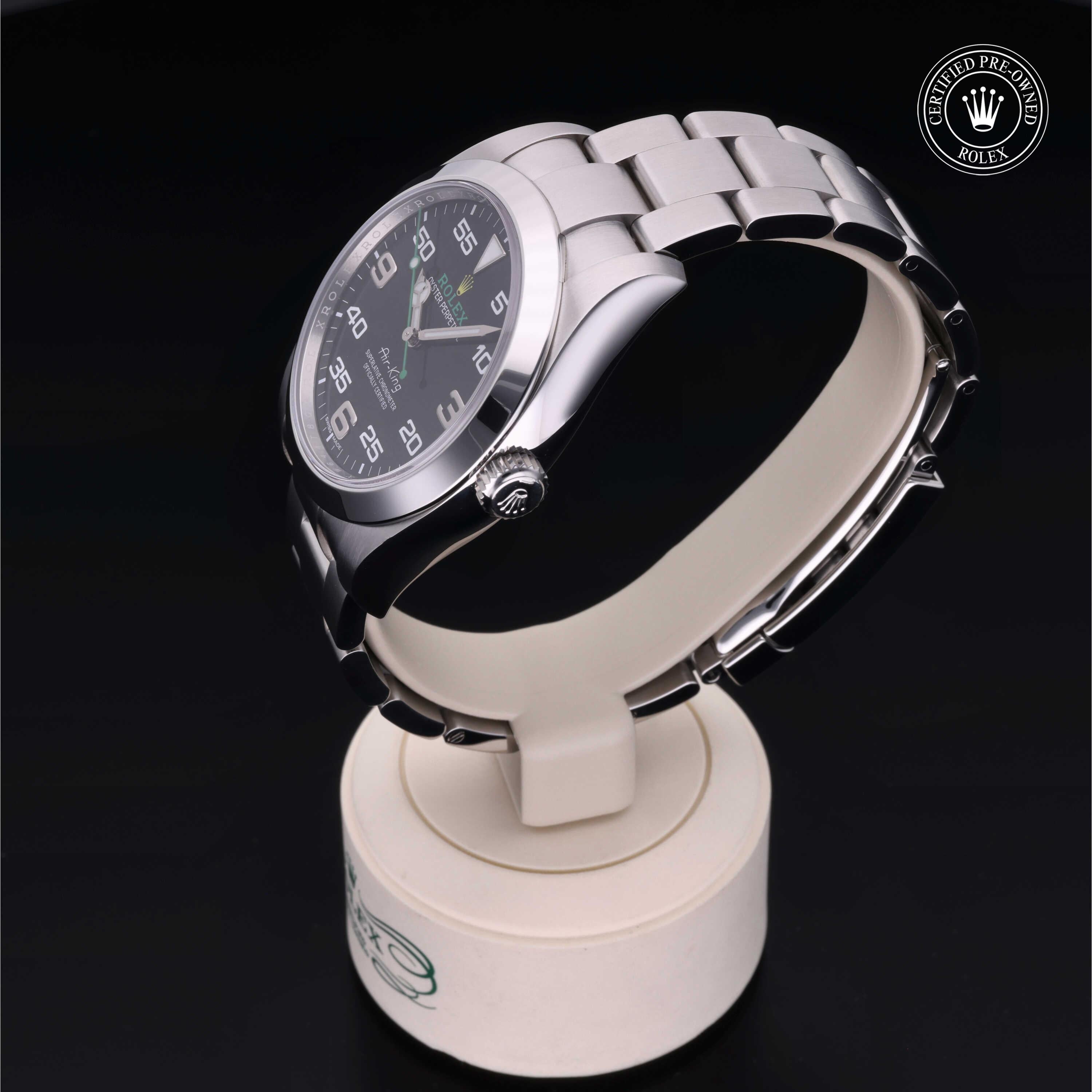 Rolex Air-King 40 - 360° view