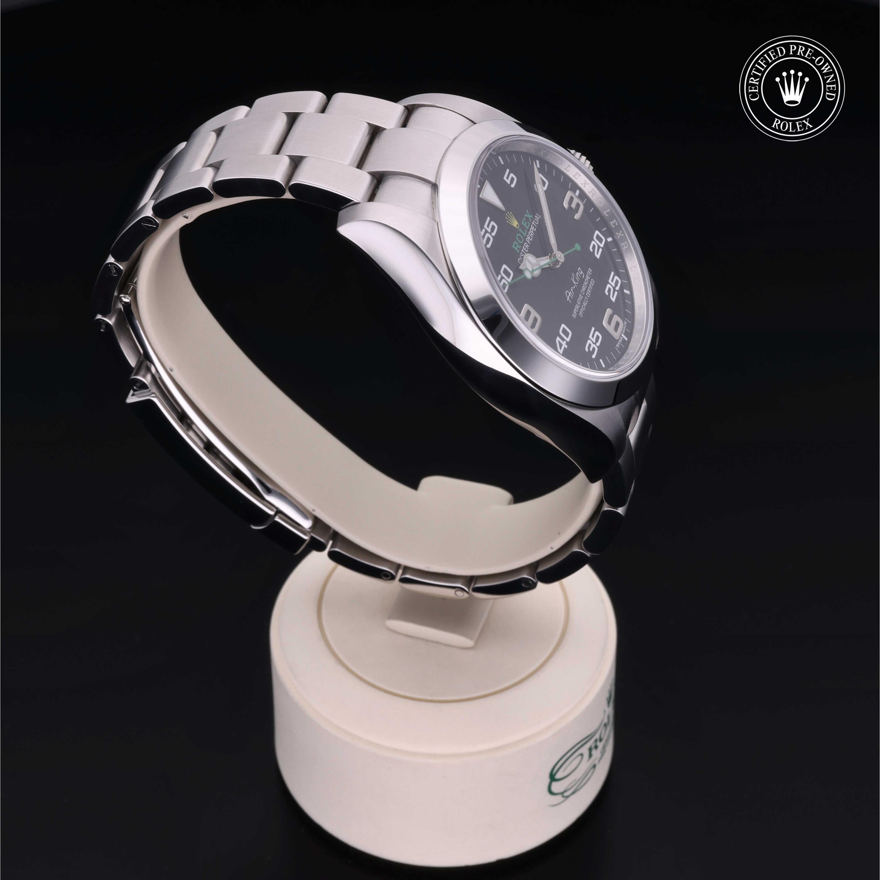 Rolex Air-King 40 - 360° view