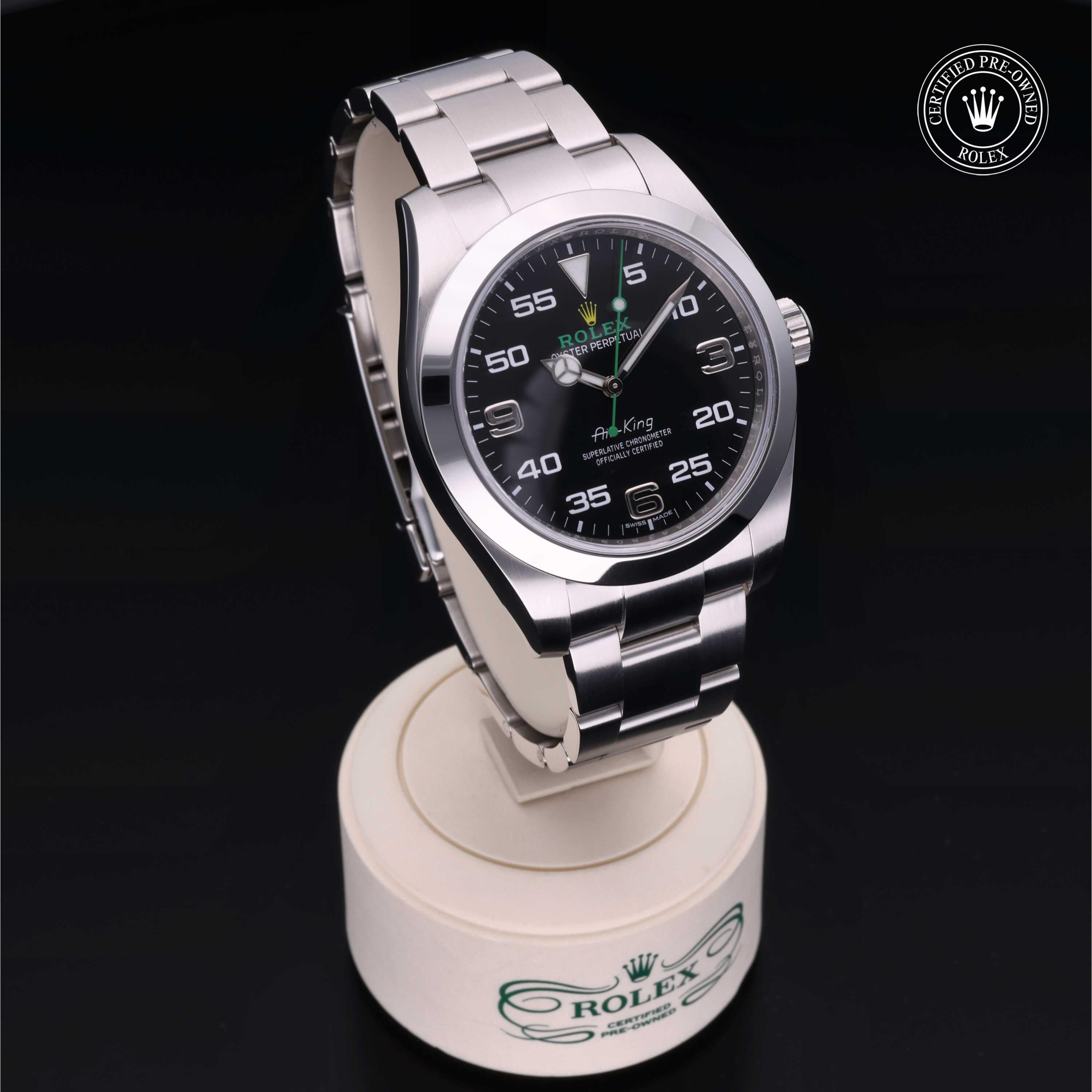 Rolex Air-King 40 - 360° view