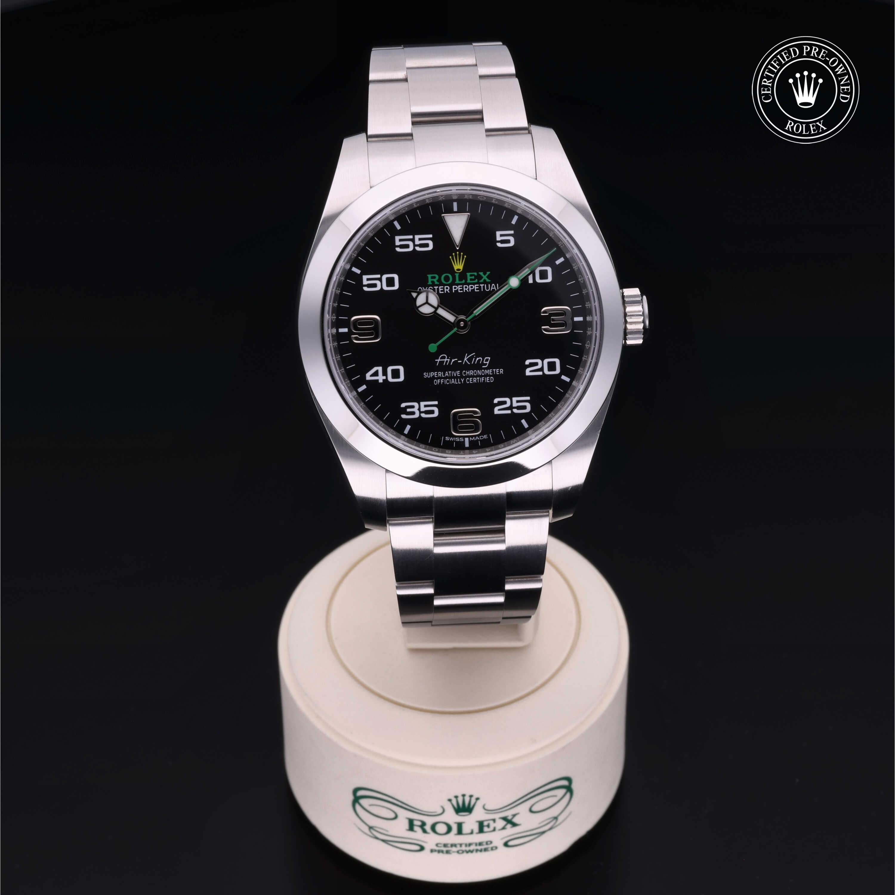 Rolex Air-King 40 - 360° view