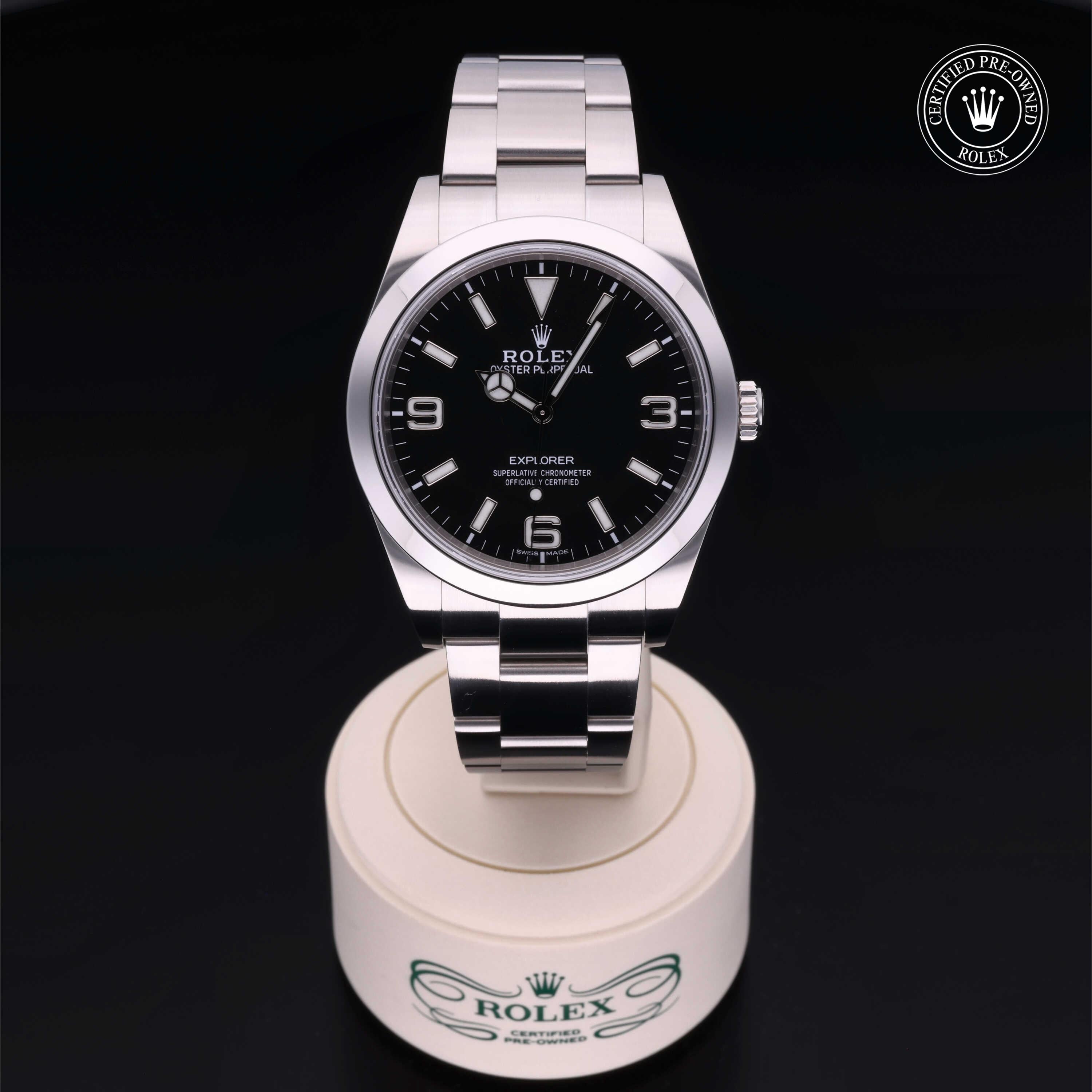 Rolex Explorer 39 - 360° view