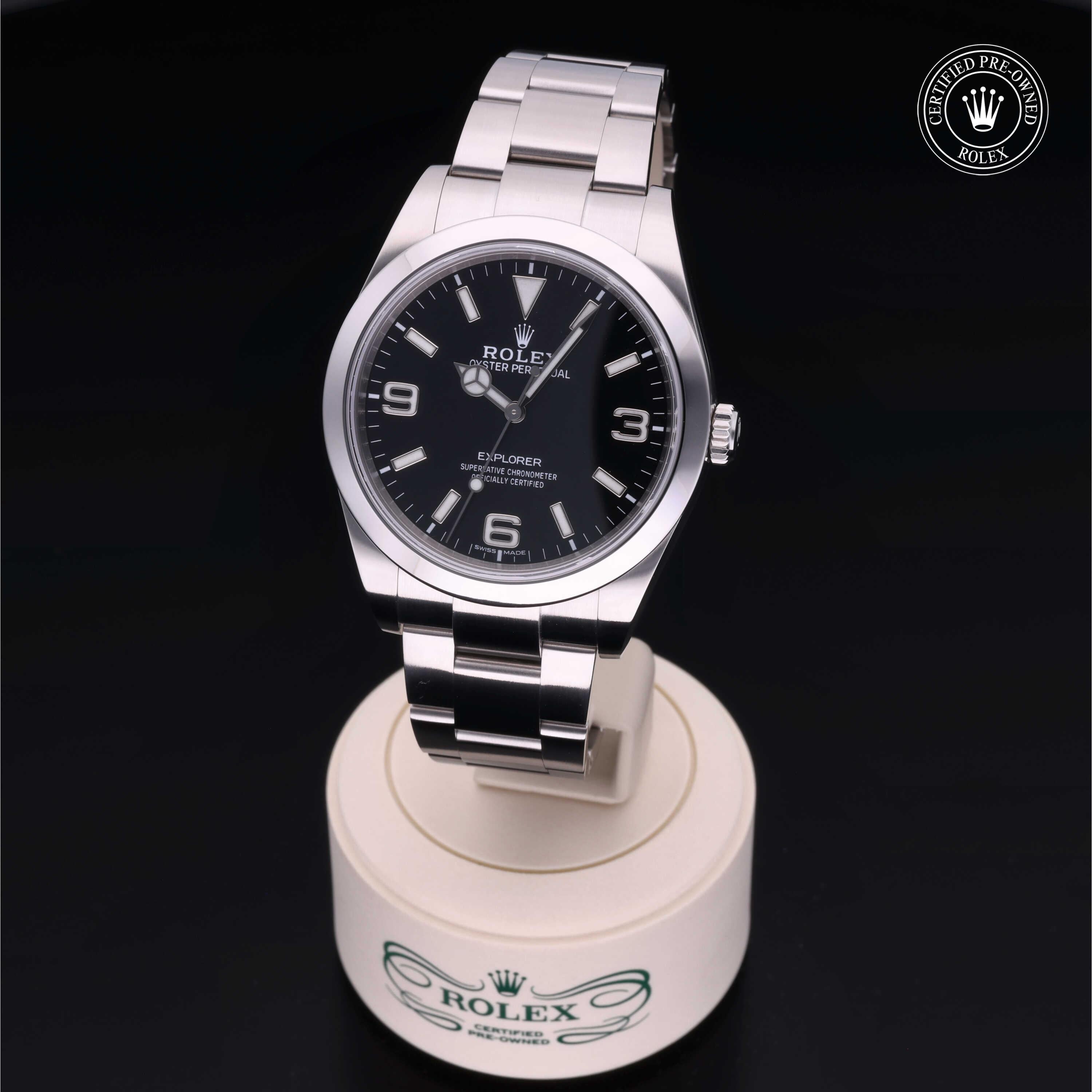Rolex Explorer 39 - 360° view
