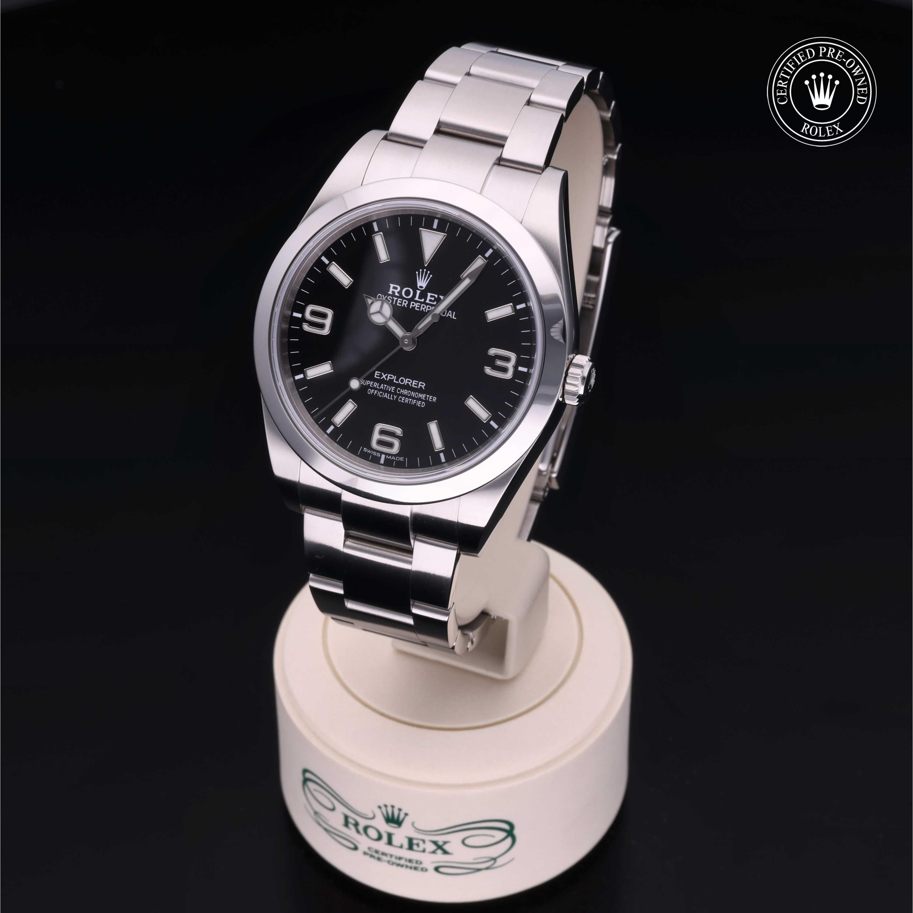 Rolex Explorer 39 - 360° view