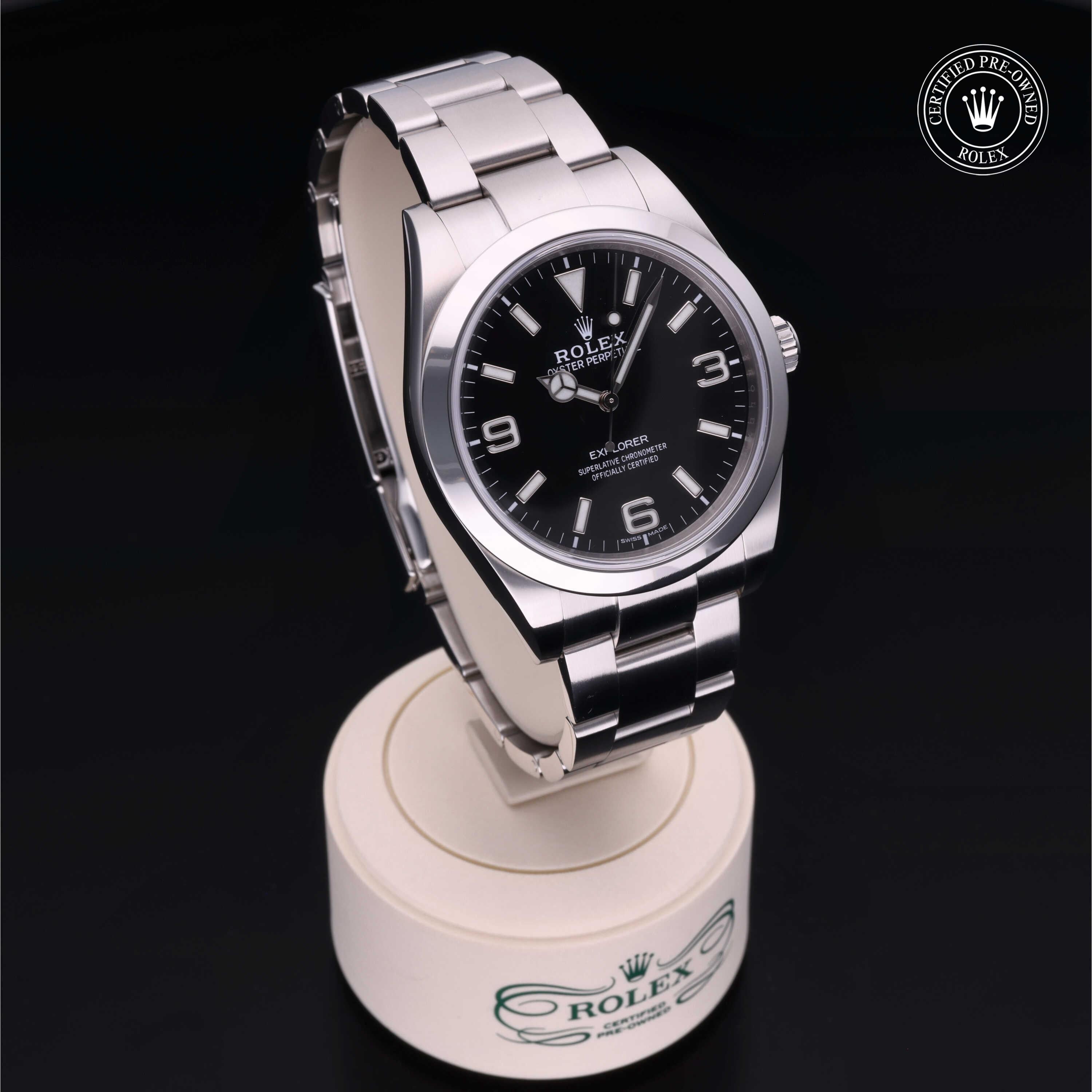 Rolex Explorer 39 - 360° view
