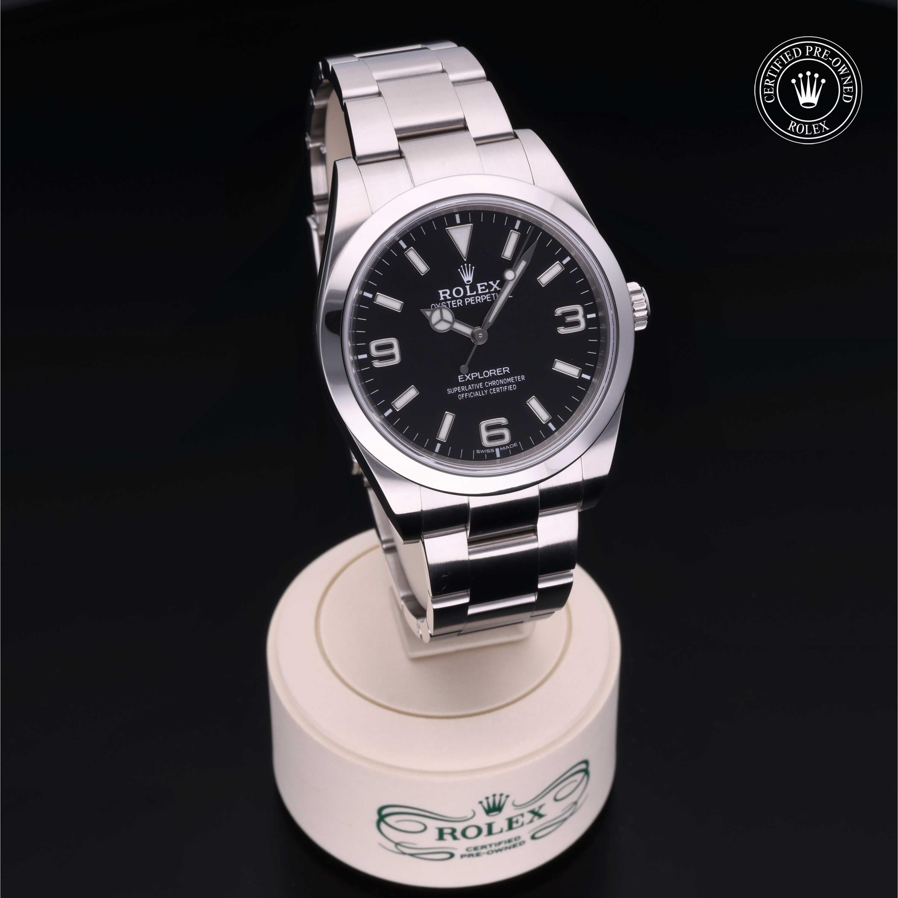 Rolex Explorer 39 - 360° view