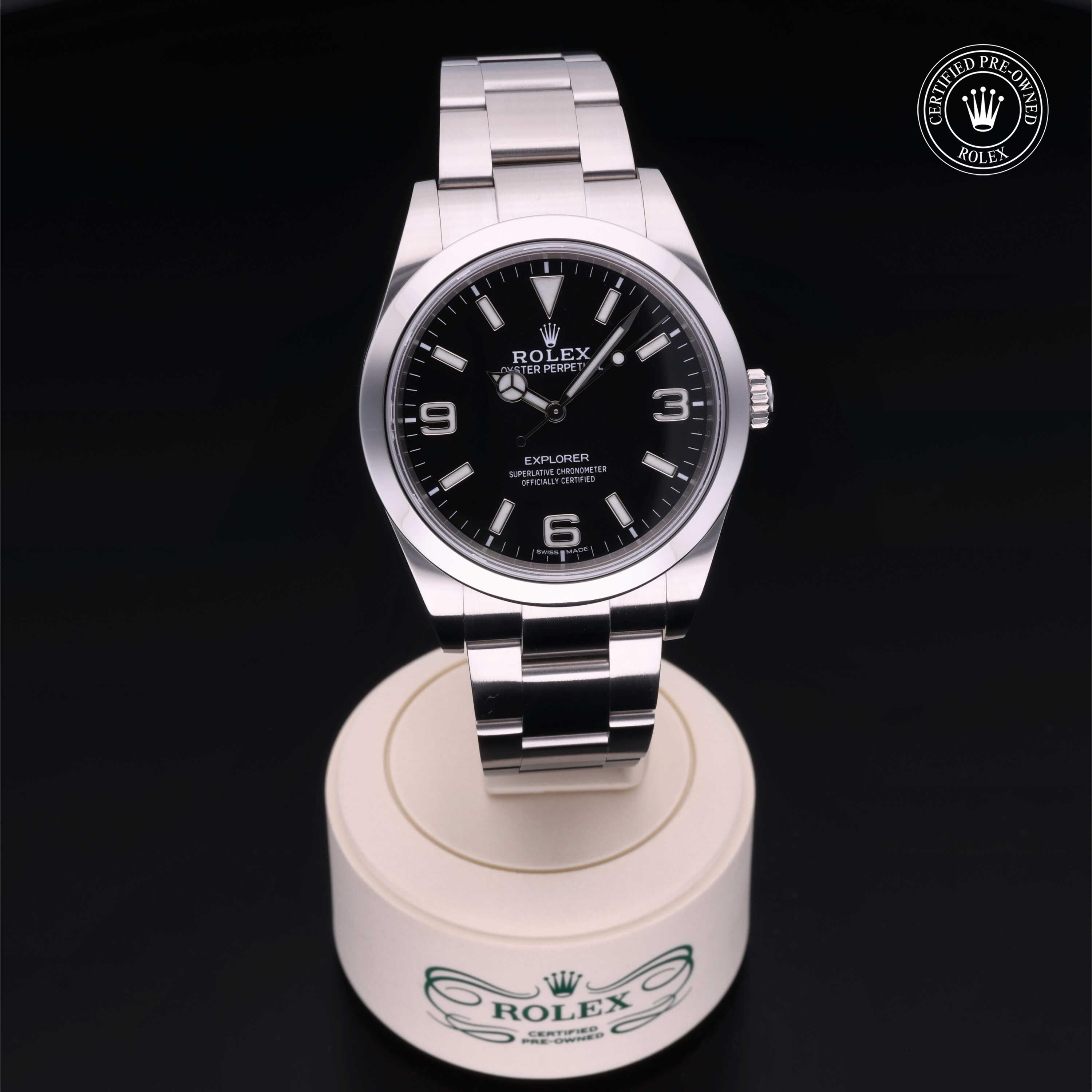 Rolex Explorer 39 - 360° view