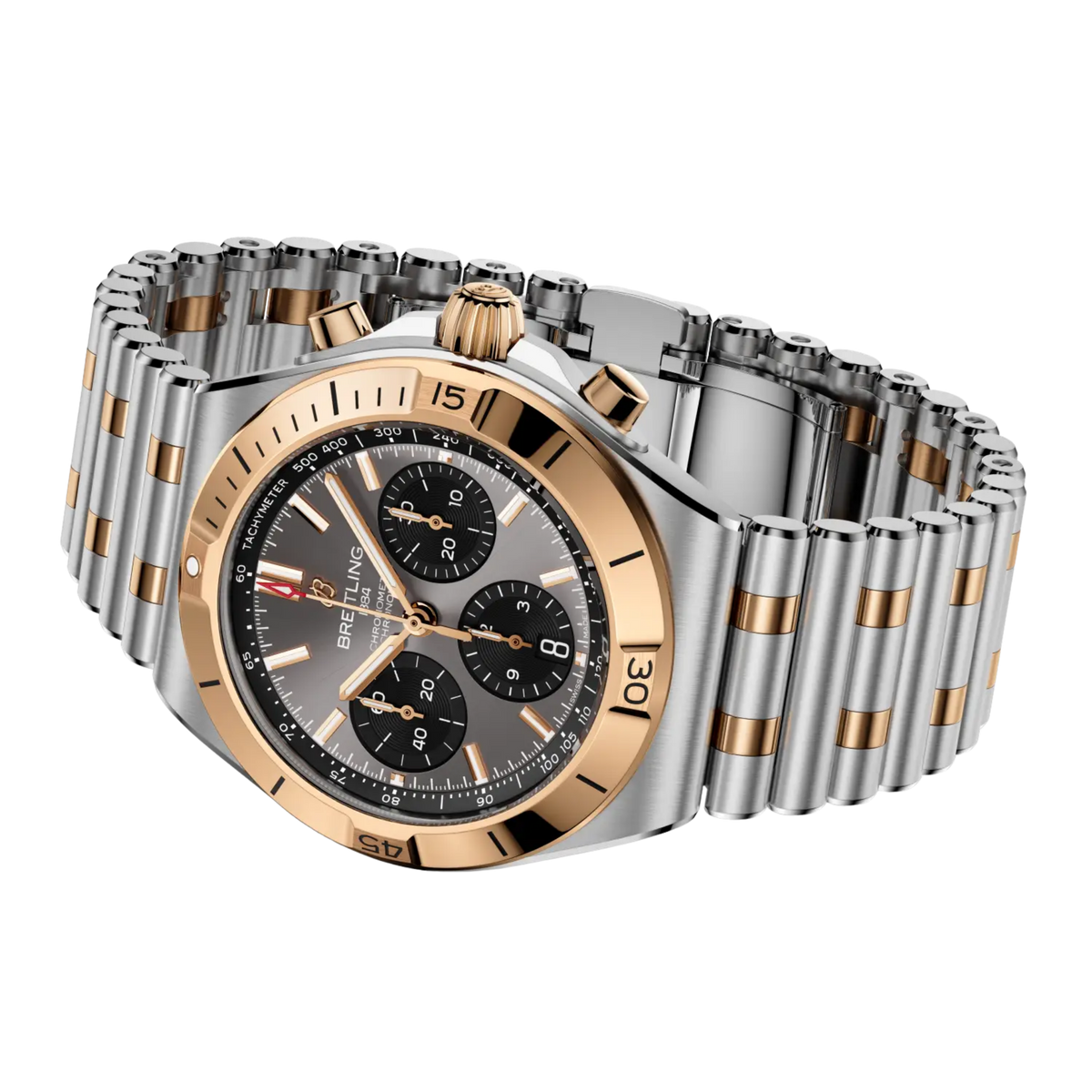 Breitling Chronomat B01 Chronograph 42mm Grey Dial Watch