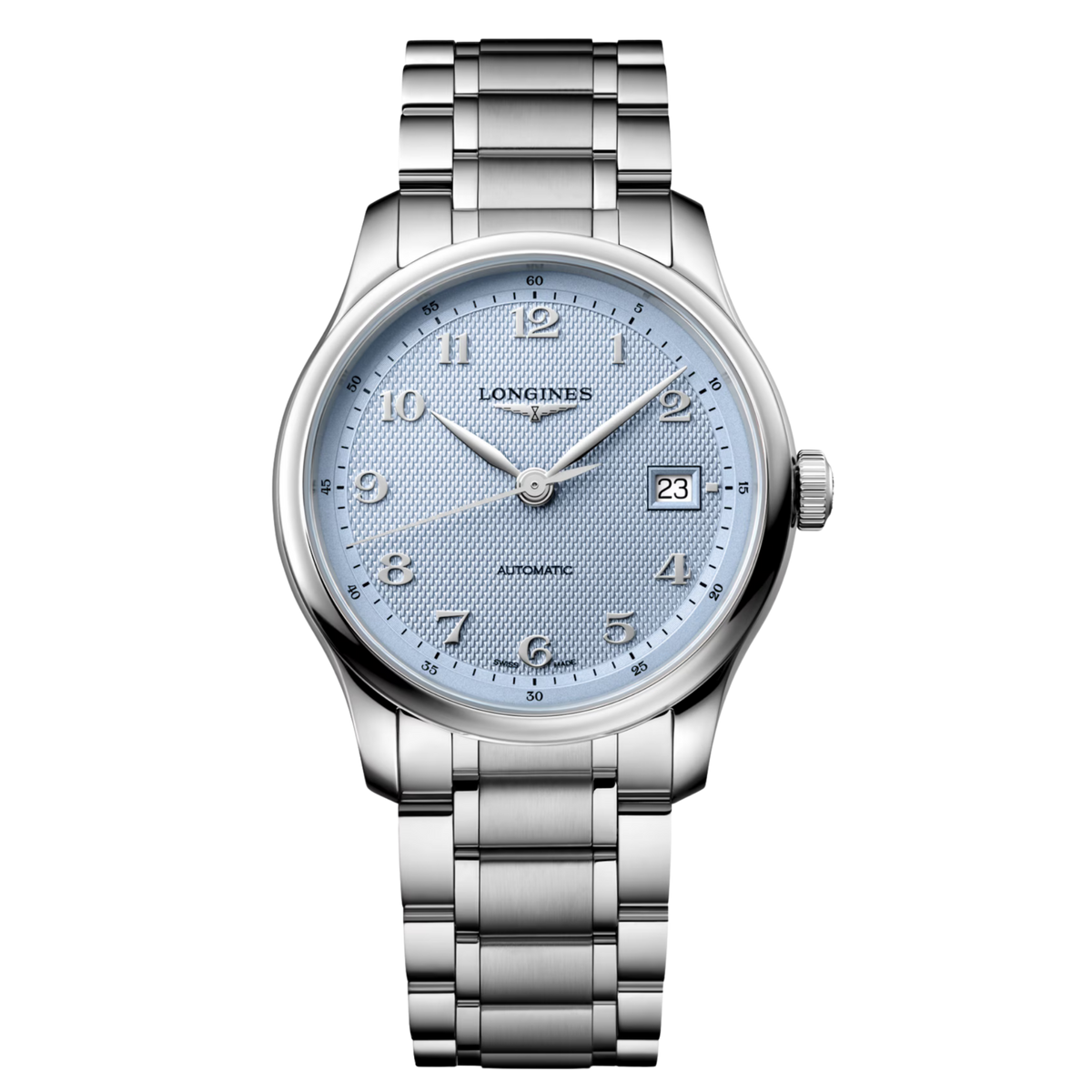 Longines Master Collection 39mm Light Blue Dial Watch 