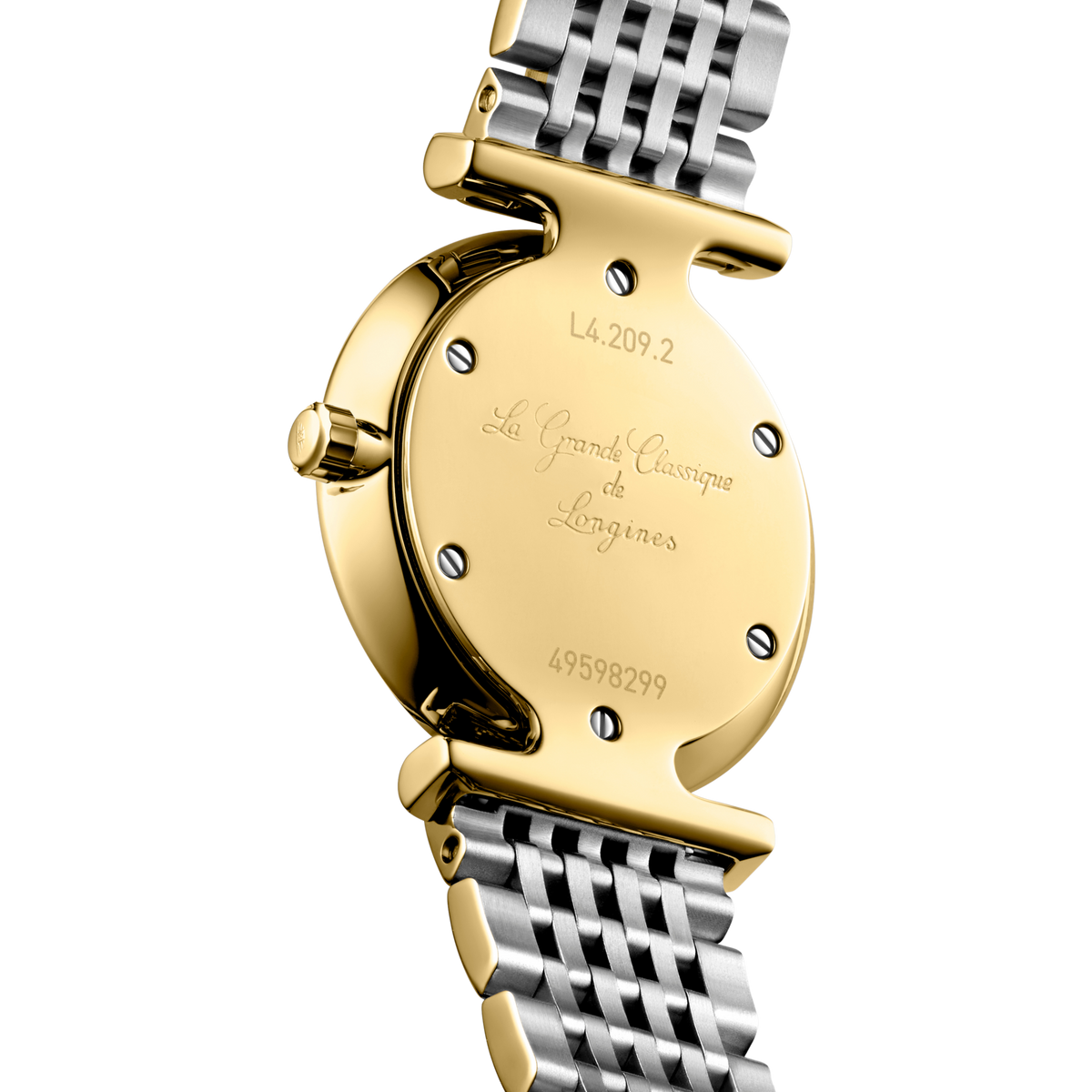 Longines La Grande Classique 24mm White Dial Two Tone Quartz Watch