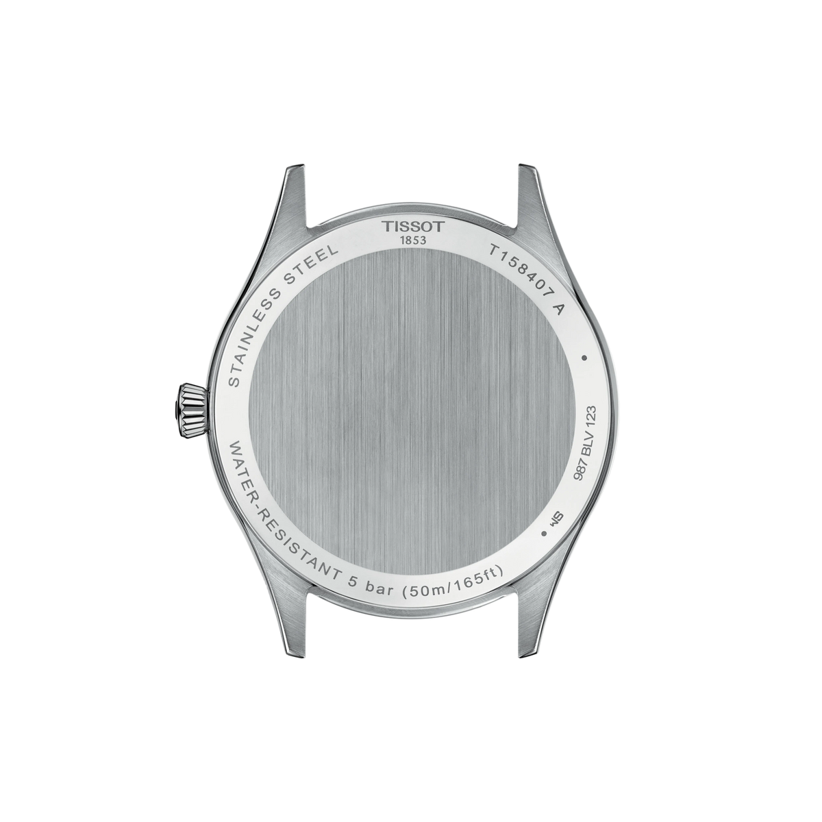 caseback image displaying the automatic movement housing and stainless steel construction, engineered for dependable performance and comfortable daily wear