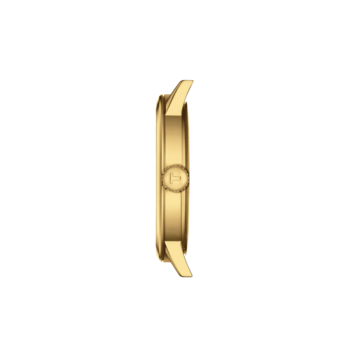 Tissot Classic Dream combining a 42mm stainless steel case with yellow gold PVD coating