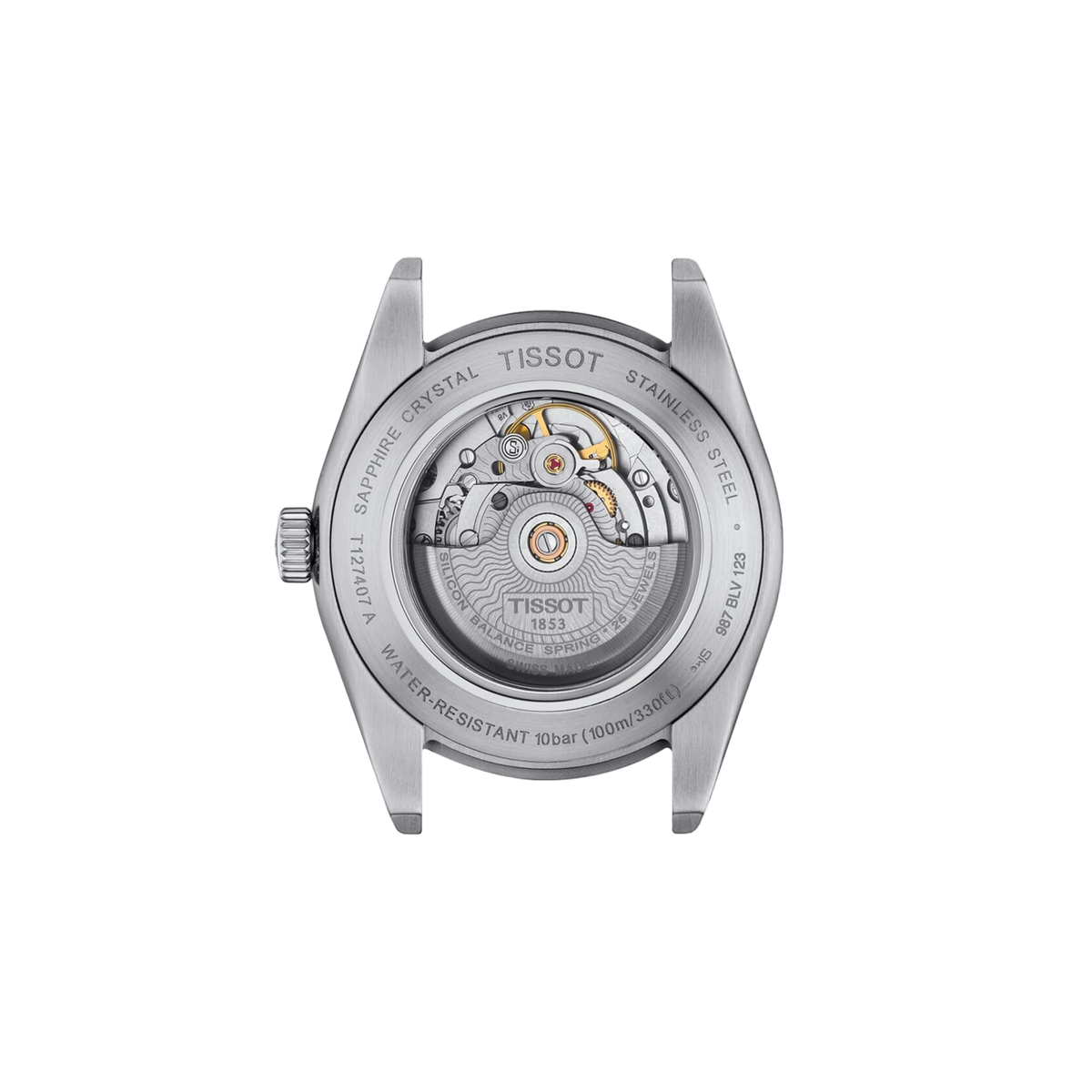 Tissot Gentleman Powermatic 80 Silicium 40mm Blue Dial Watch