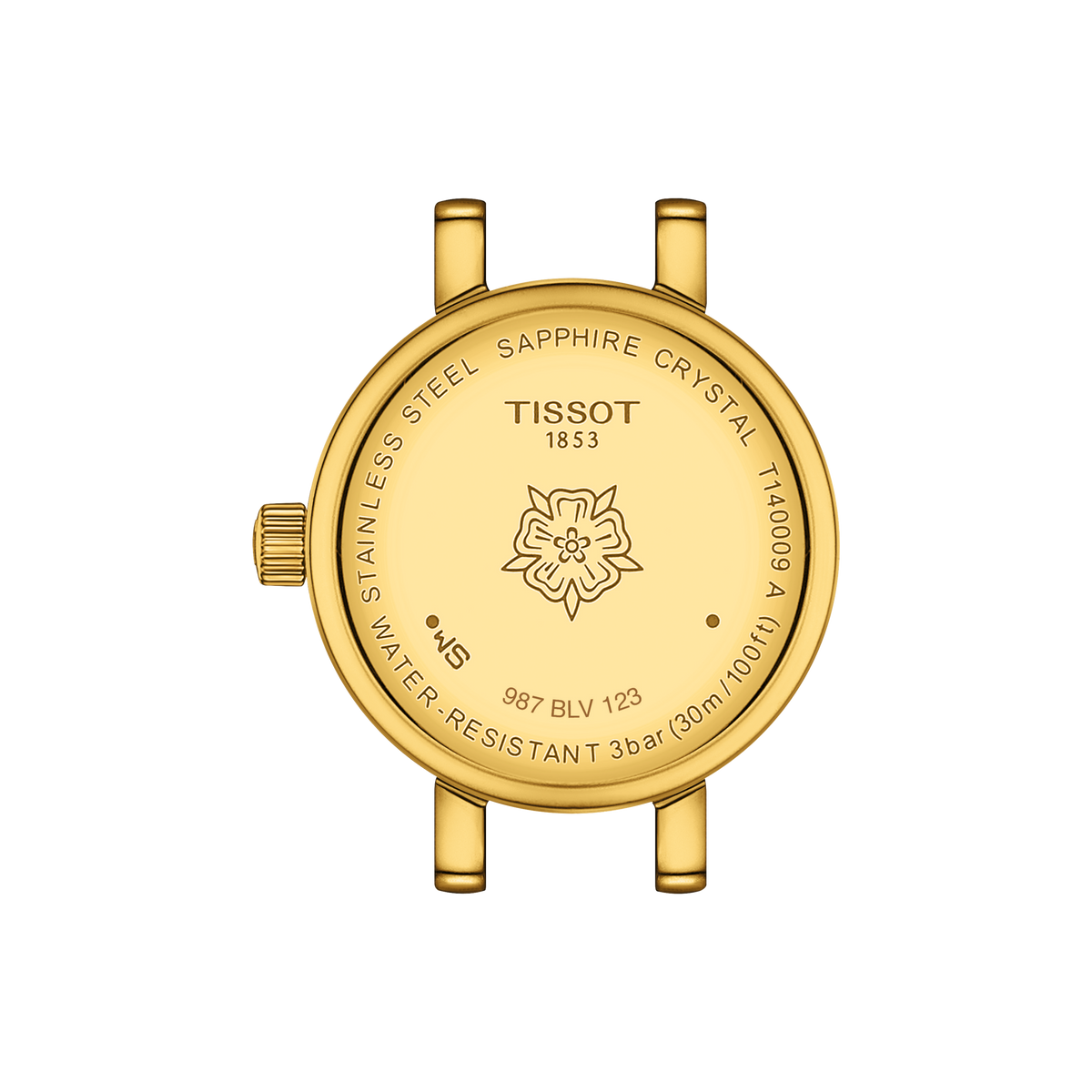 Tissot Lovely Round 19.5mm Champagne Diamond Dial Watch