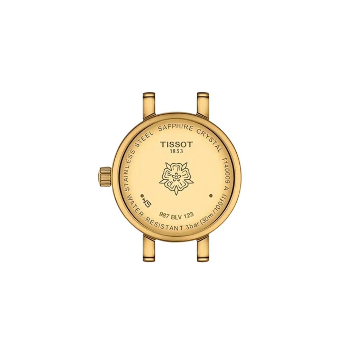 Crafted from durable 316L stainless steel with a yellow gold PVD coating, its delicate 19.5mm case offers graceful proportions and a sophisticated finish, bringing a distinctly feminine character to this classic Tissot design.