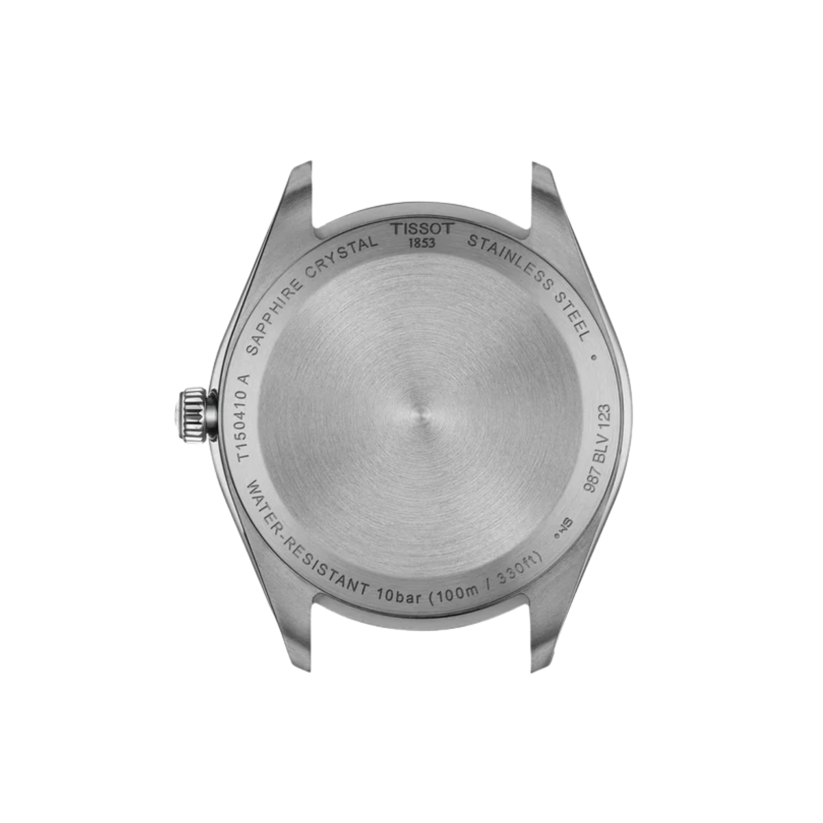 Powered by a Swiss quartz movement, the PR 100 features a practical date display and end-of-life battery indicator for dependable everyday functionality. 