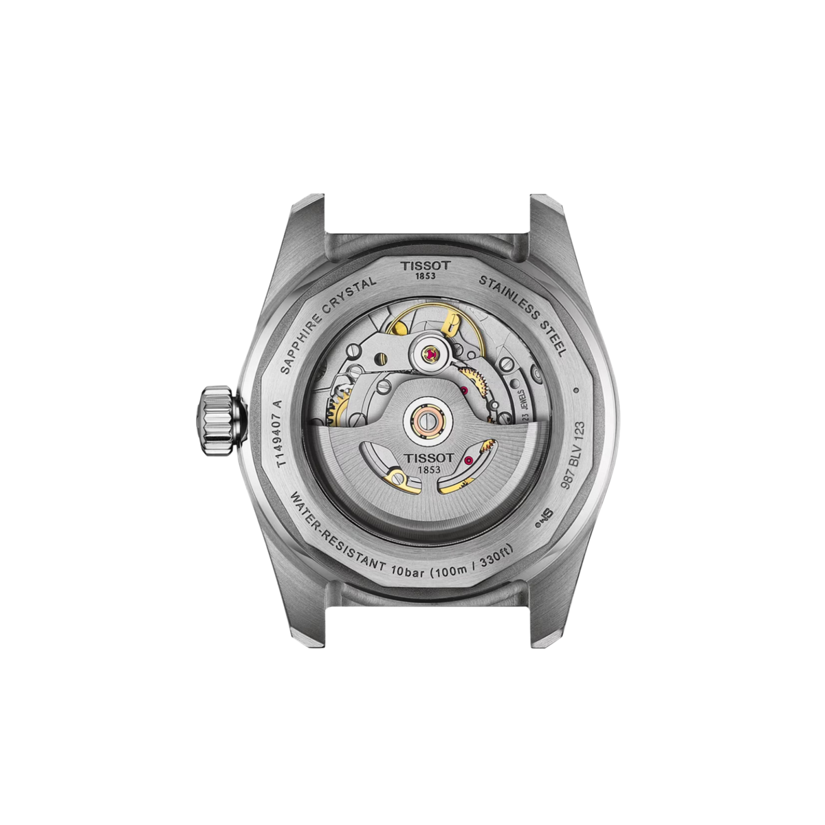 Tissot PR516 Powermatic 80 38mm White Dial Watch
