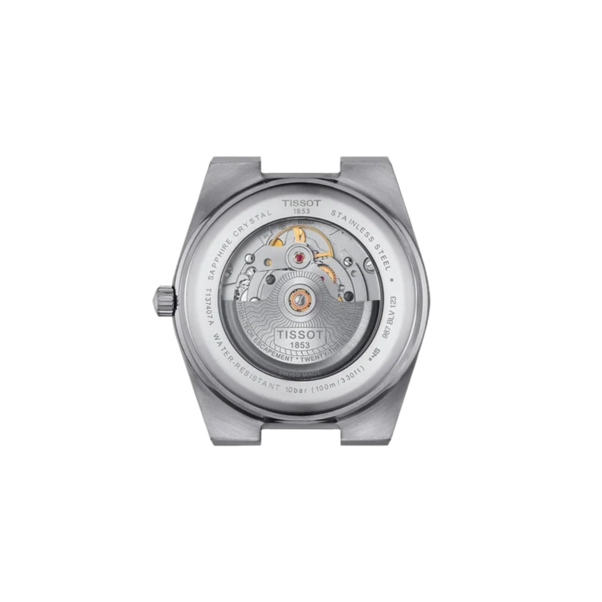 Power comes from the self-winding Powermatic 80 movement, featuring a Nivachron™ balance spring and an impressive power reserve of up to 80 hours.