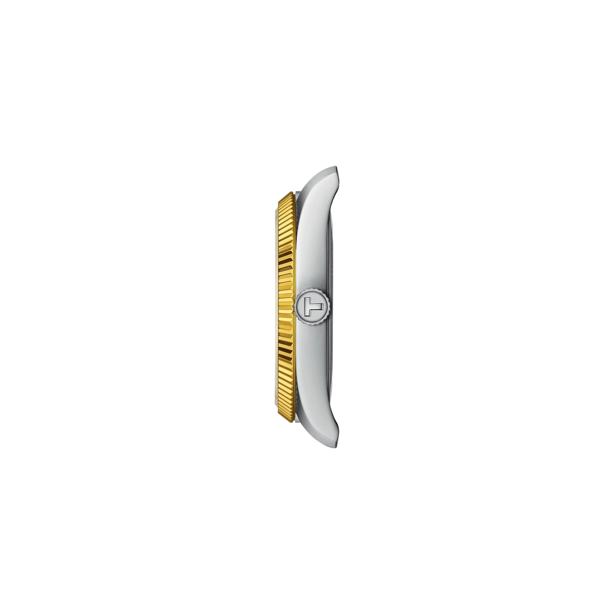 Tissot Ballade 34mm Silver Dial Two-Tone Watch