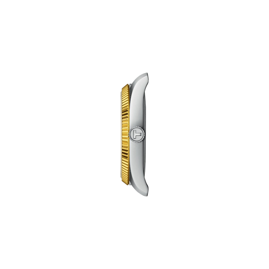 Tissot Ballade 34mm Silver Dial Two-Tone Watch