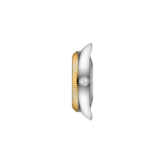 Tissot Ballade 30mm Silver Dial Gold PVD Watch