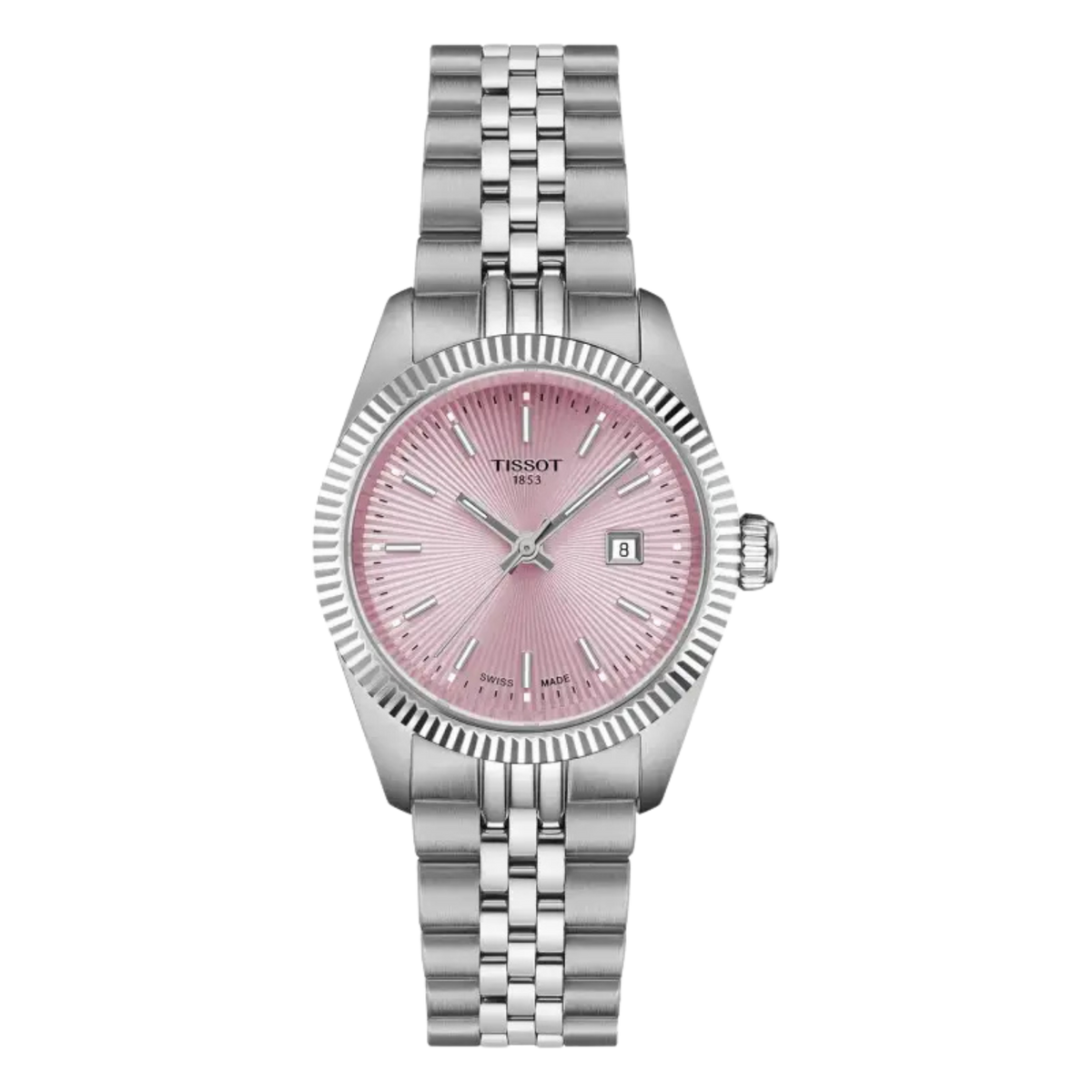 Tissot Ballade 30mm Stainless Steel Pink Dial Watch