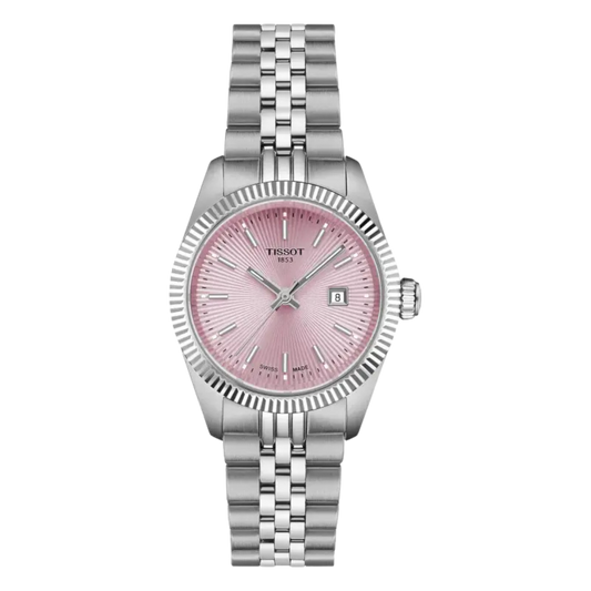 Tissot Ballade 30mm Stainless Steel Pink Dial Watch