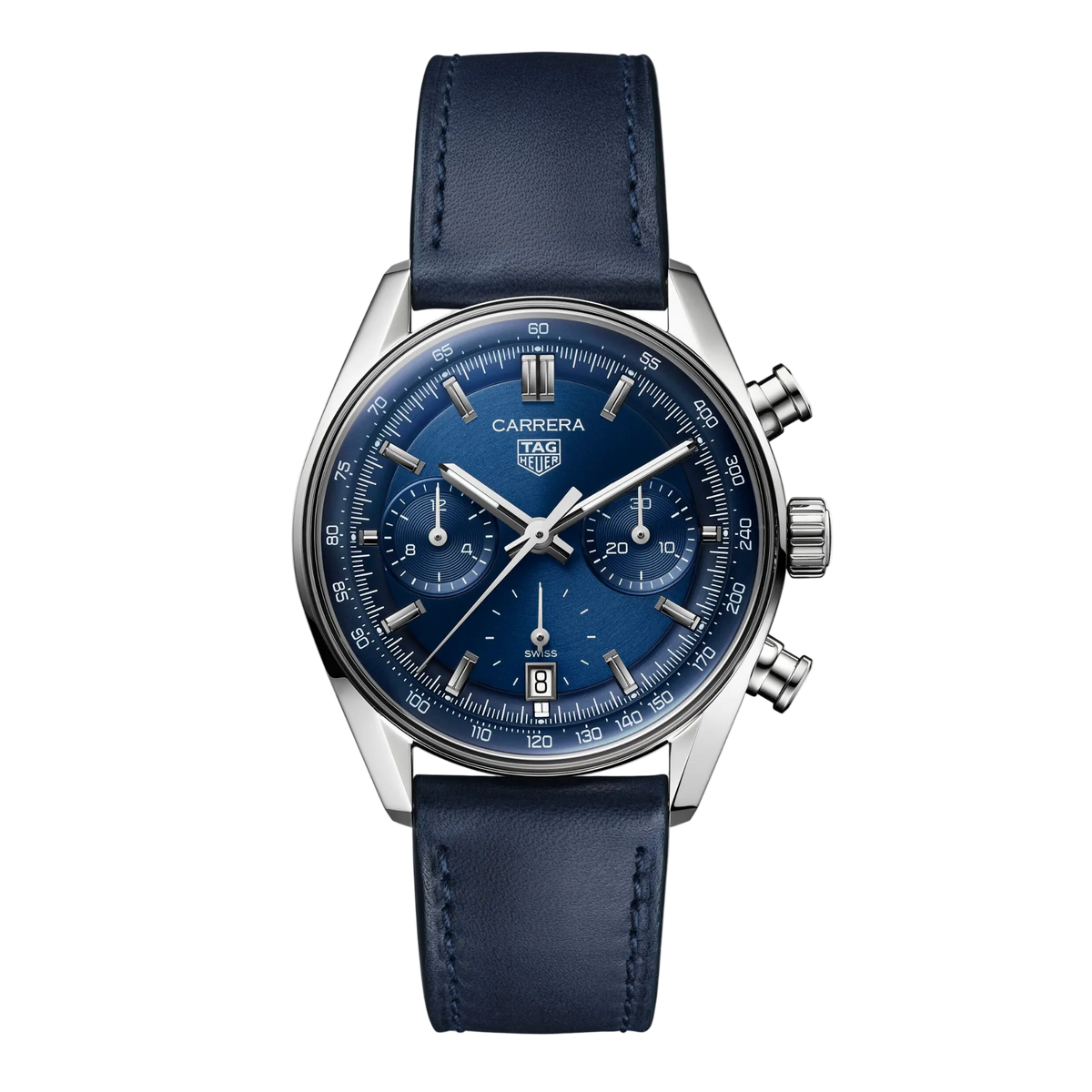 TAG Heuer Carrera Chronograph 39mm Blue Dial Watch