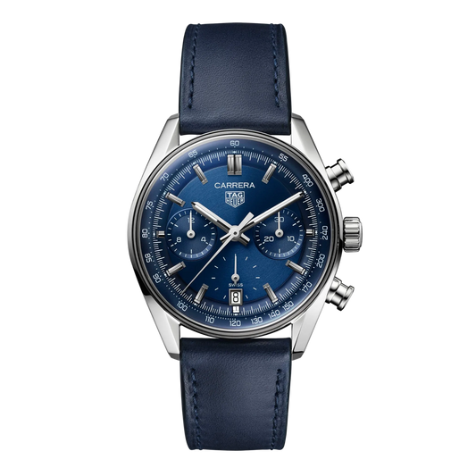 TAG Heuer Carrera Chronograph 39mm Blue Dial Watch