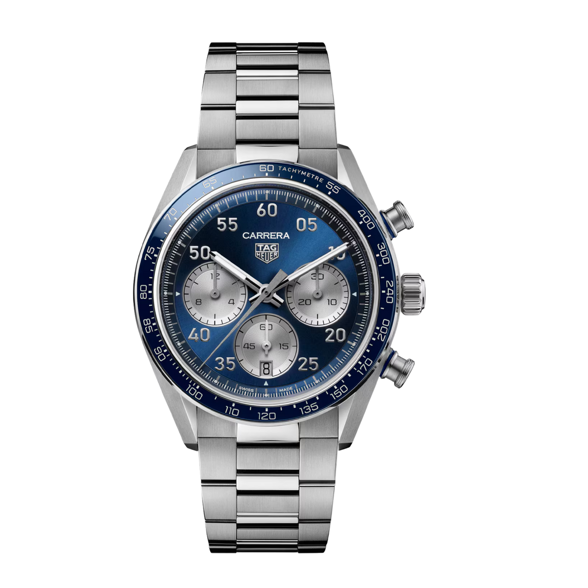 TAG Heuer Carrera Chronograph Sport 42mm Blue Dial Watch