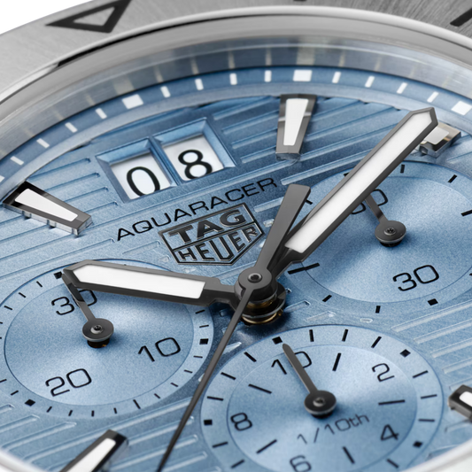 TAG Heuer Aquaracer Professional 200 Date 40mm Light Blue Dial Watch