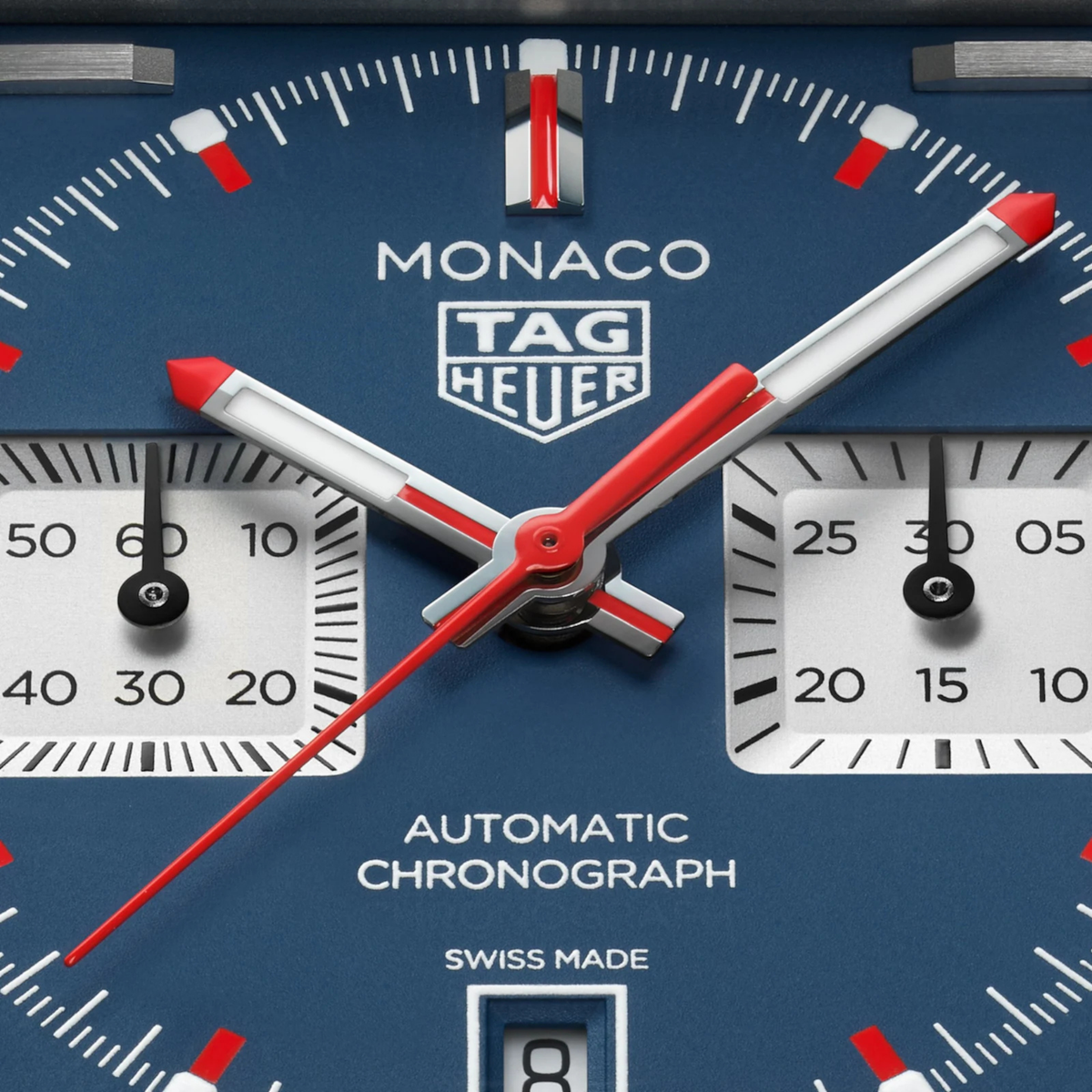 TAG Heuer Monaco Chronograph 39mm Titanium Blue Dial Watch