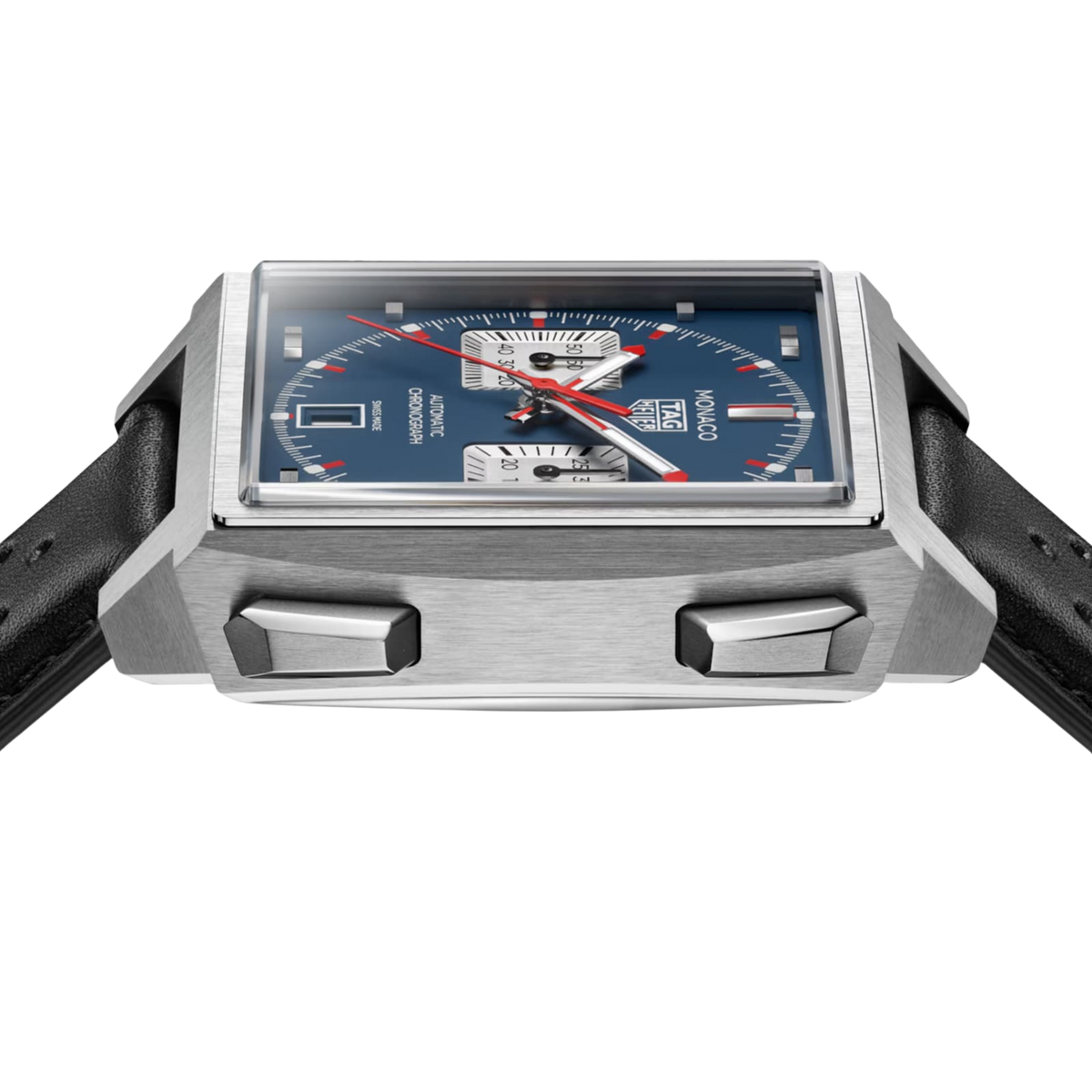 TAG Heuer Monaco Chronograph 39mm Titanium Blue Dial Watch