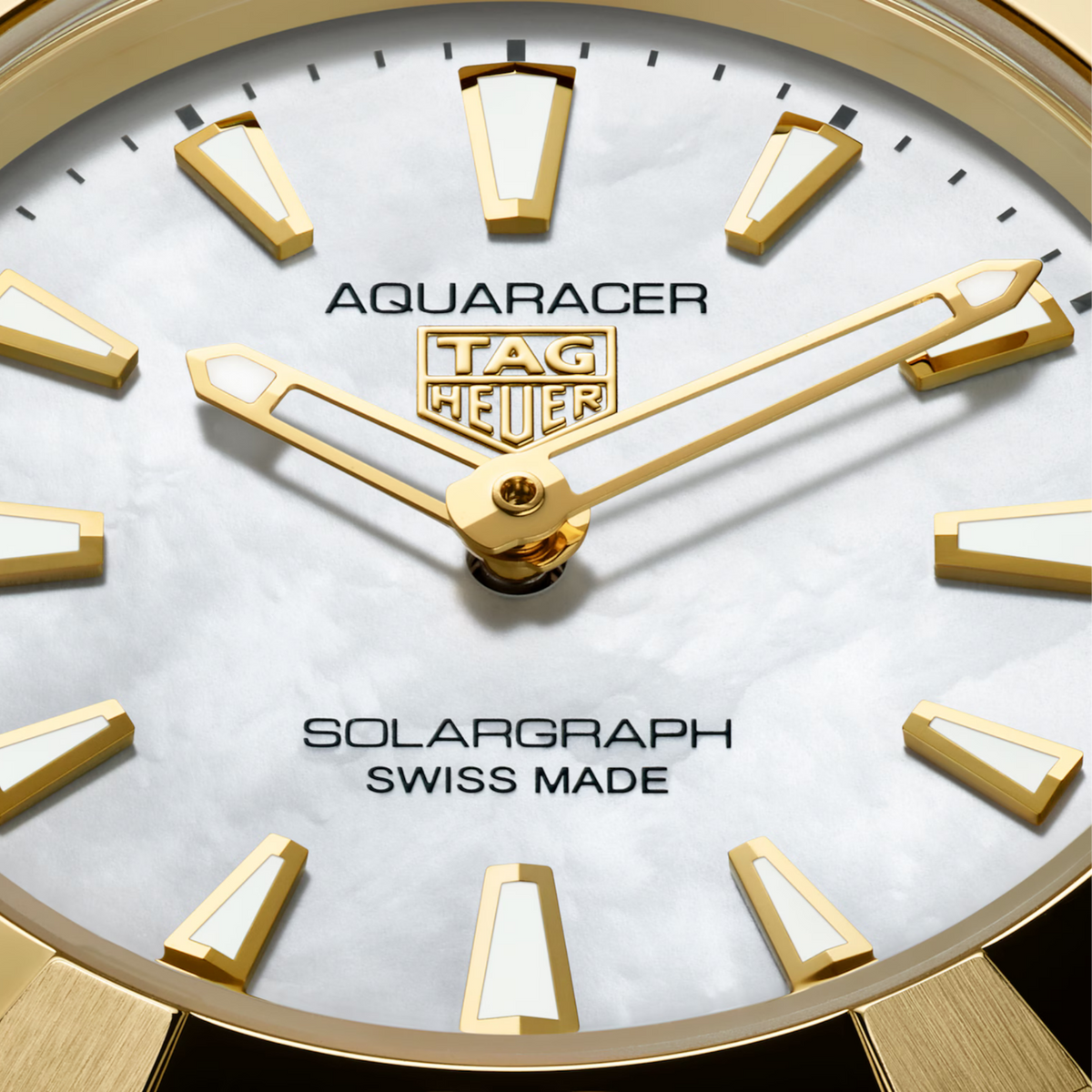 TAG Heuer Aquaracer Solargraph 28mm White Dial Watch