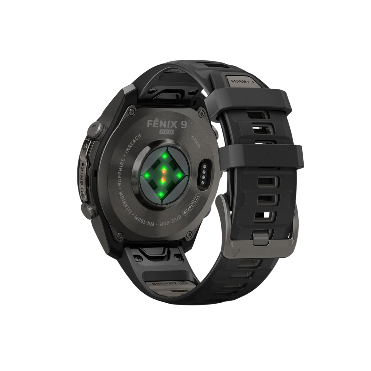 The bright AMOLED touchscreen is protected by scratch-resistant sapphire crystal, providing excellent clarity for navigation, performance data and smart features.