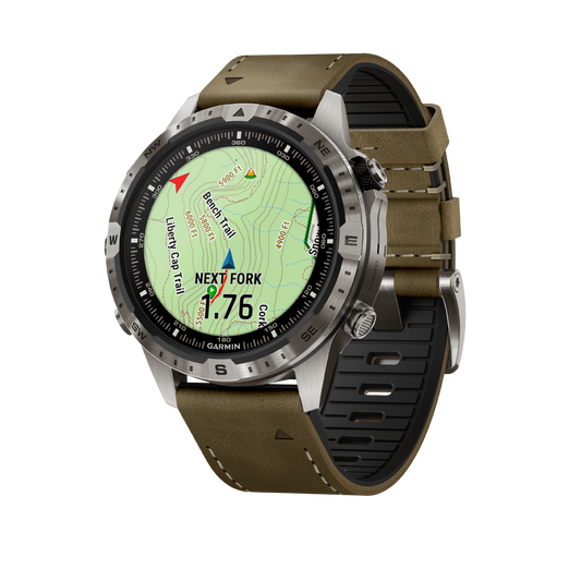 Garmin MARQ Commander Gen 2 Carbon Edition luxury tactical smartwatch featuring a carbon fibre case, sapphire crystal and multi-band GPS.