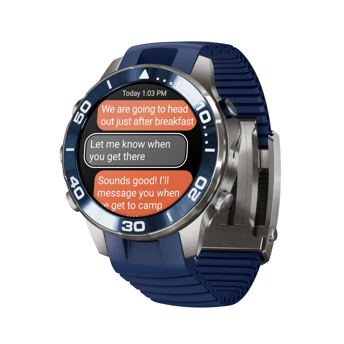 Leakproof buttons and support for scuba, apnea and snorkelling activities to depths of 40 metres make it a capable companion for underwater exploration.