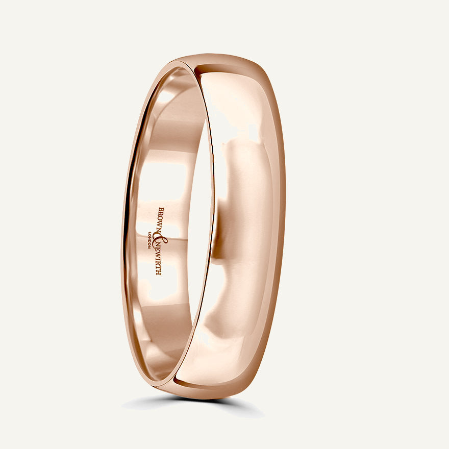 Gents Classic Court Wedding Ring