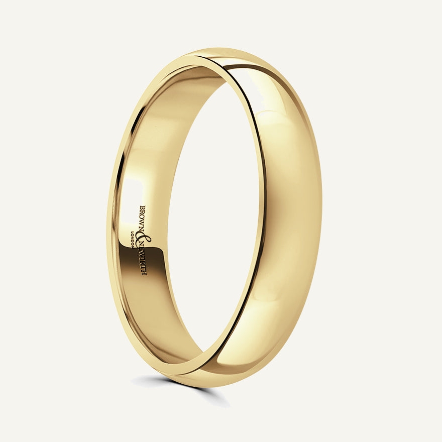 Gents Classic Court Wedding Ring