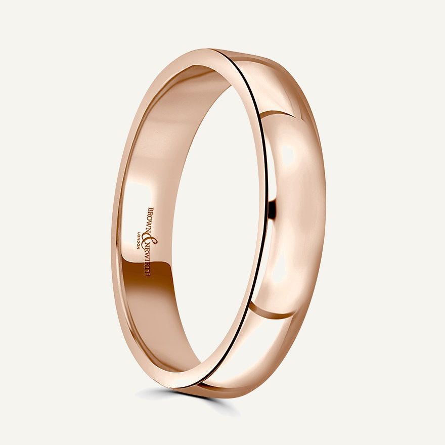 Gents Modern Court Wedding Ring