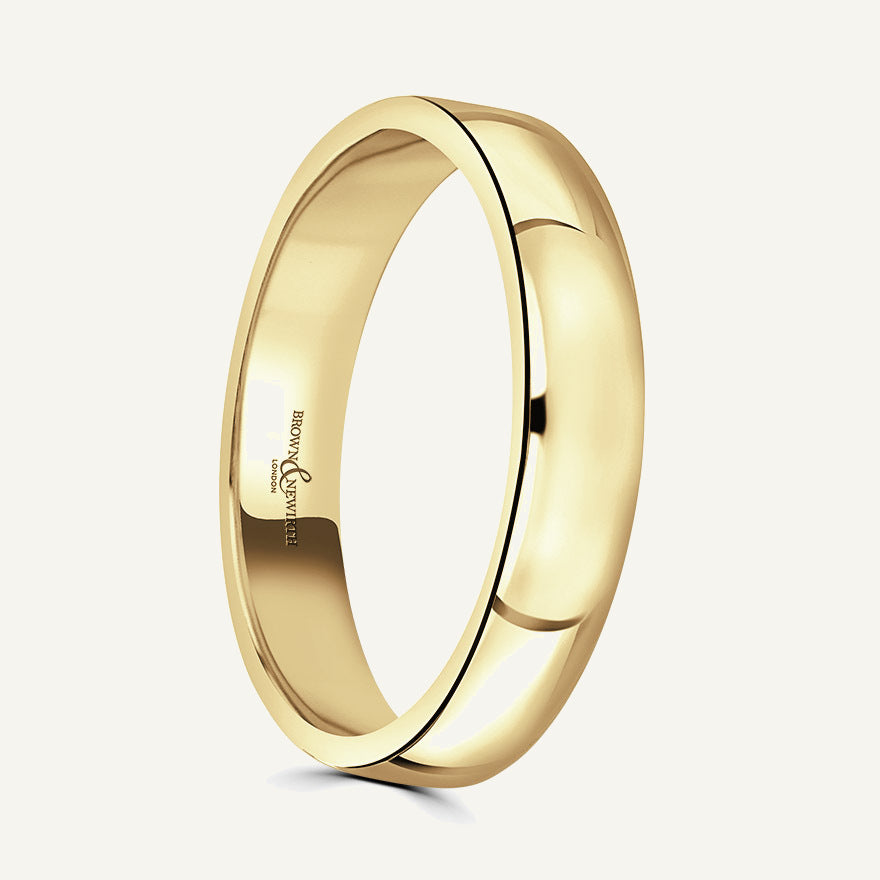 Ladies Modern Court Wedding Ring