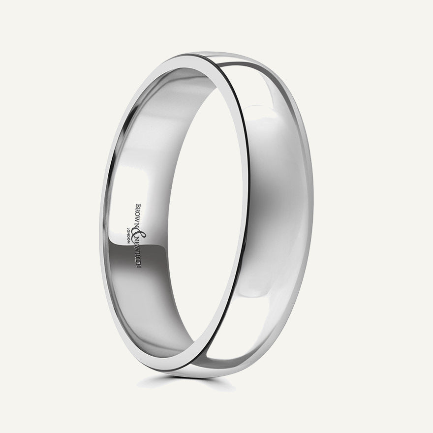 Gents Classic Court Wedding Ring