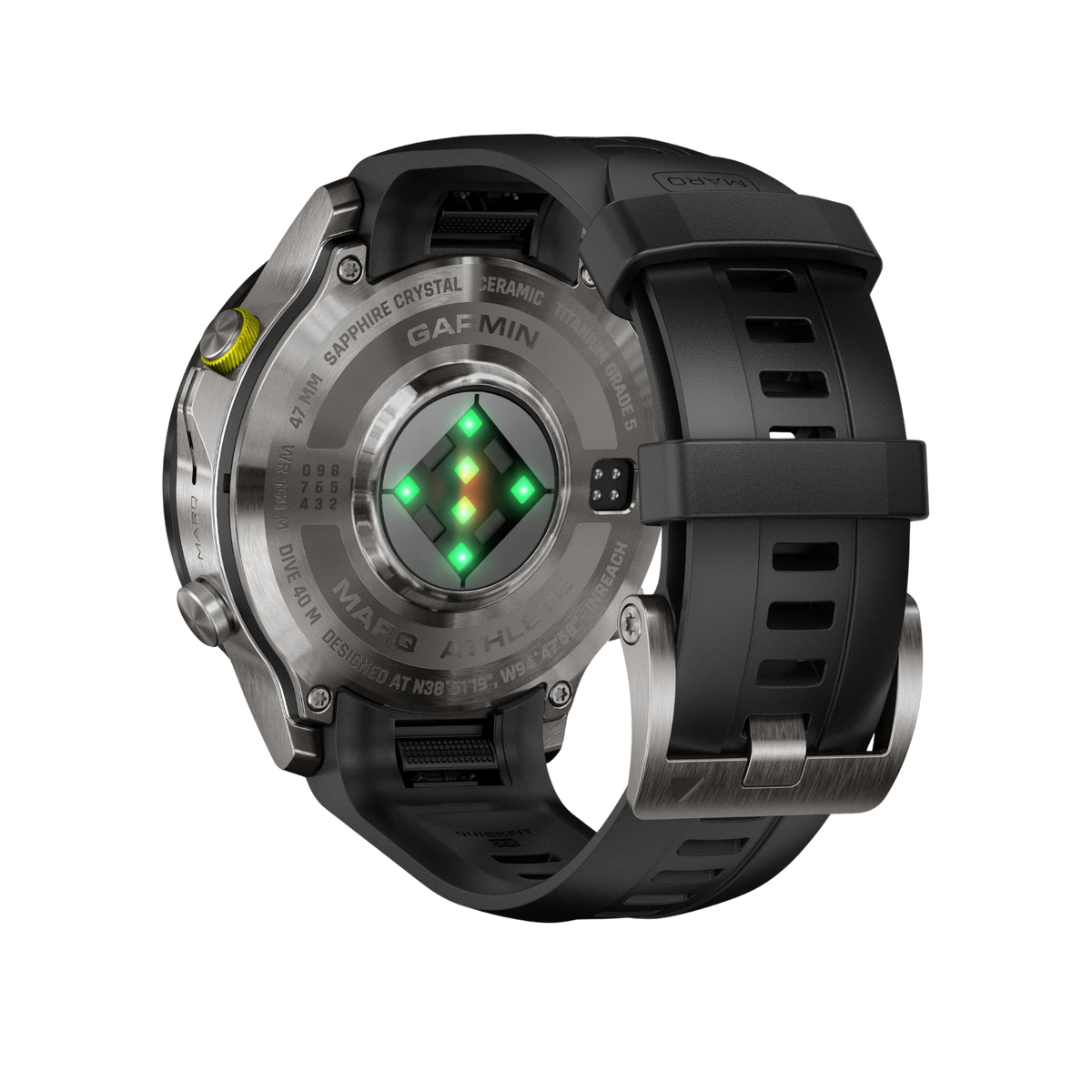 Offering up to 18 days of battery life in smartwatch mode, the MARQ Athlete Gen 3 also features built-in inReach satellite and LTE connectivity, a speaker and microphone, and an integrated LED flashlight.