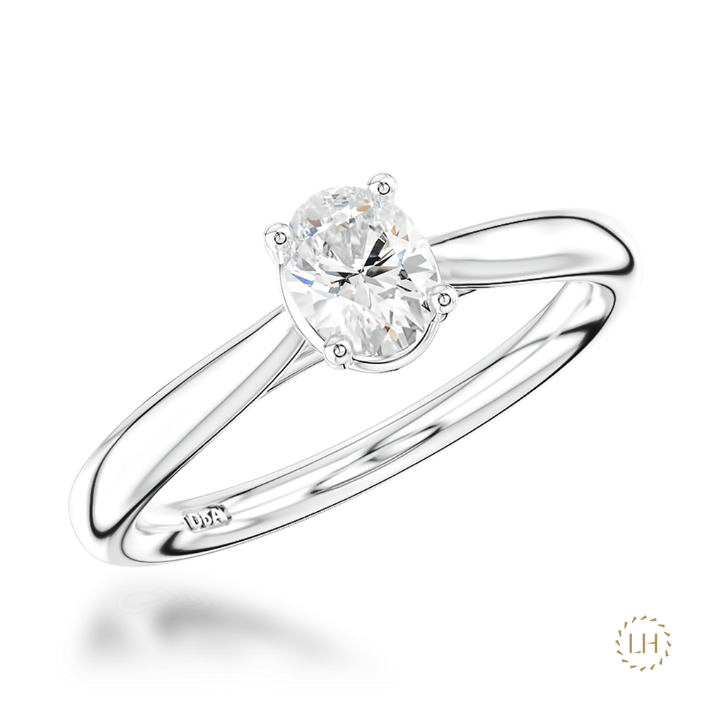 Classic Oval 0.37ct E VS1