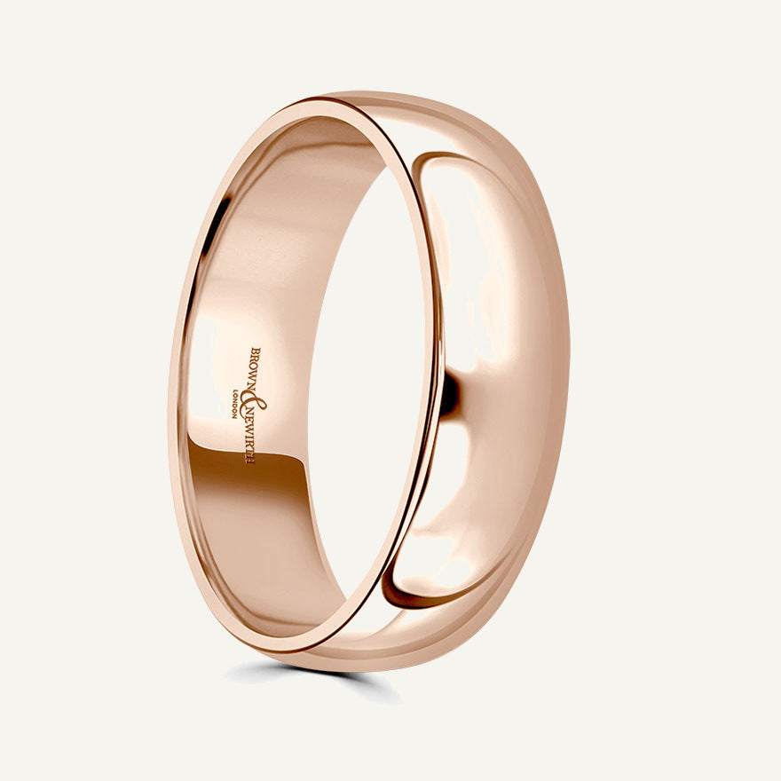 Gents Classic Court Wedding Ring